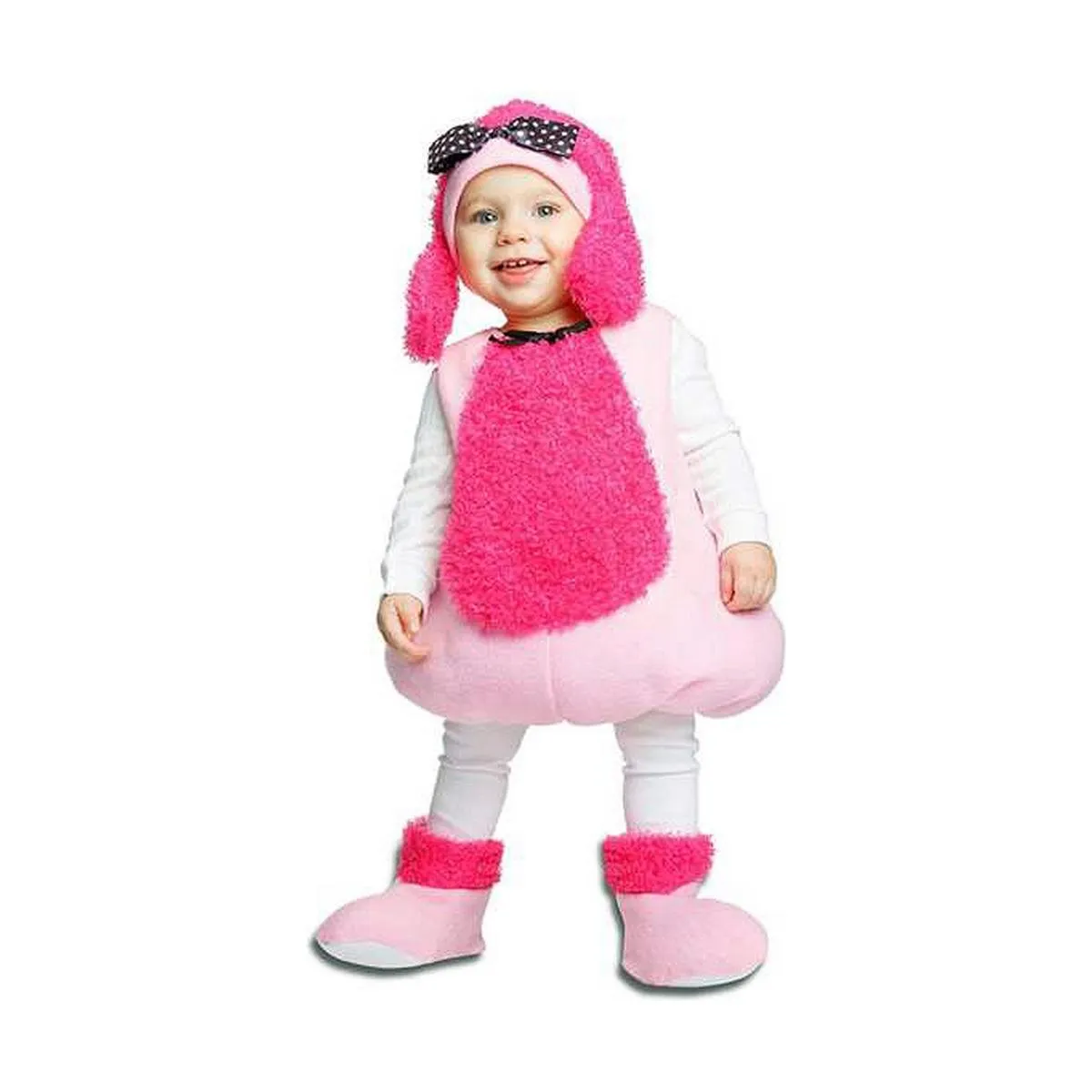 Kostume til børn Poodle Pink 3-4 år