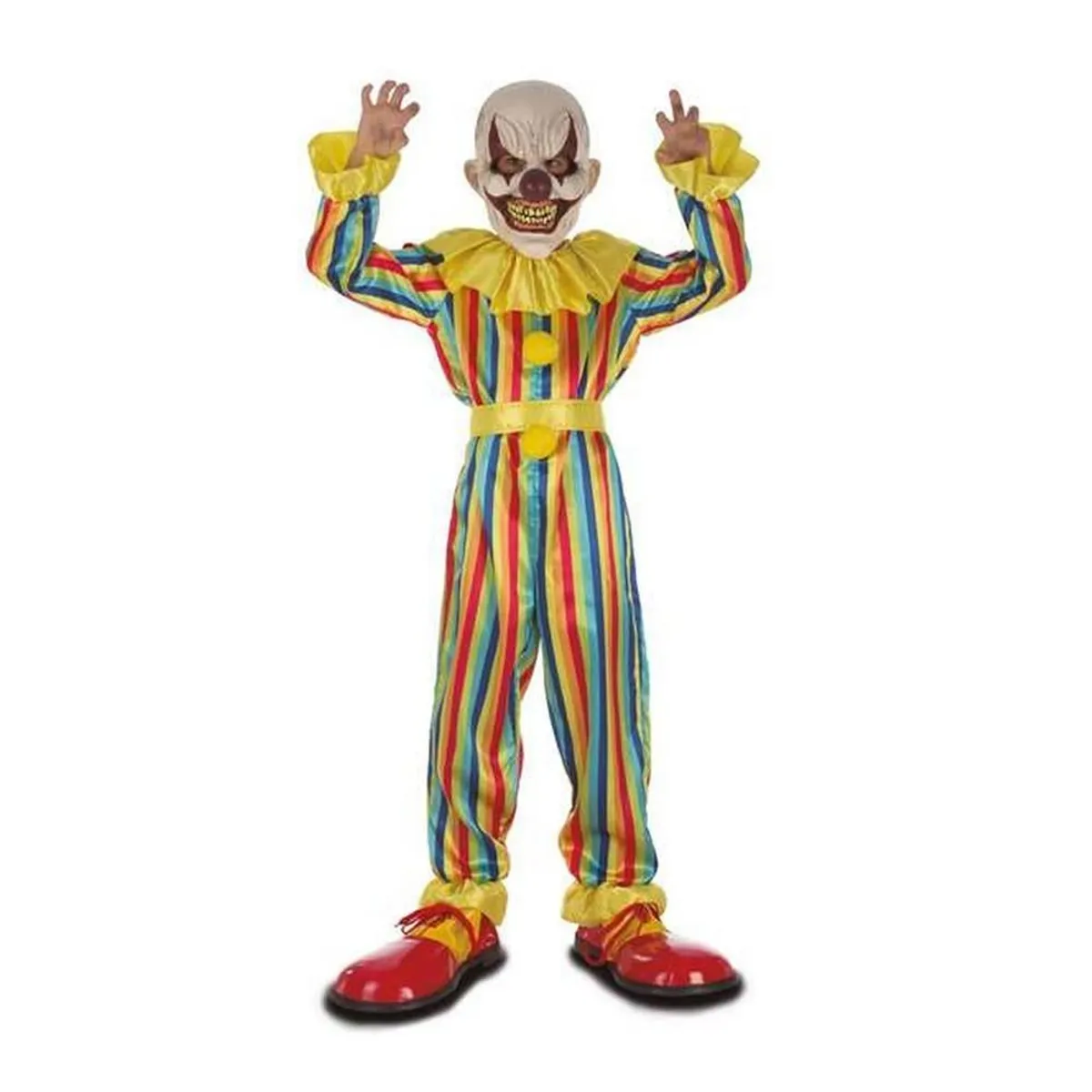 Kostume til børn Prank Clown 5-6 år