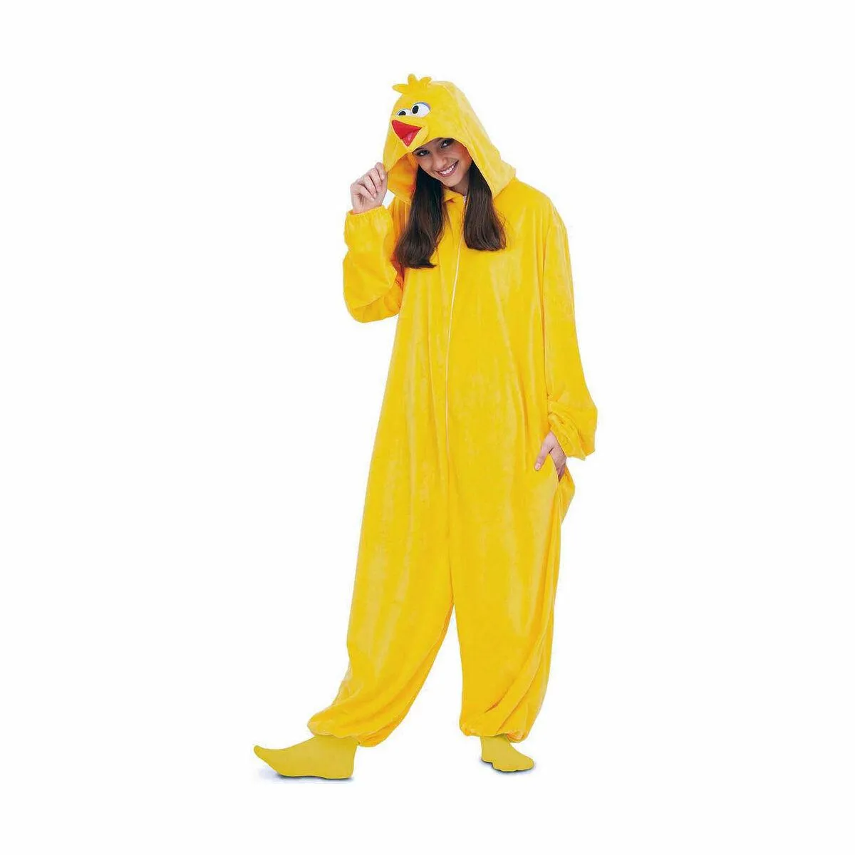 Kostume til voksne Big Bird Sesame Street XS