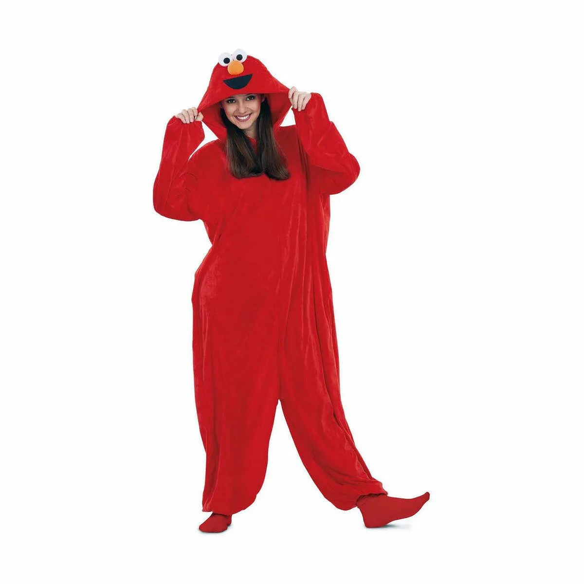 Kostume til voksne Elmo Sesame Street S