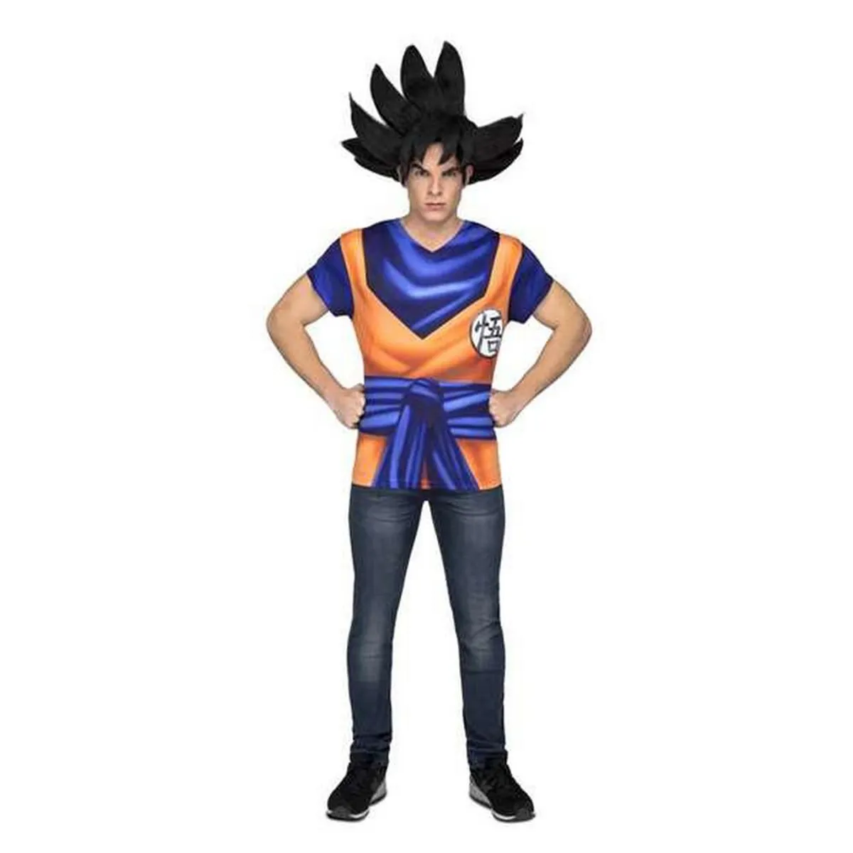 Kostume til voksne Goku T-shirt S