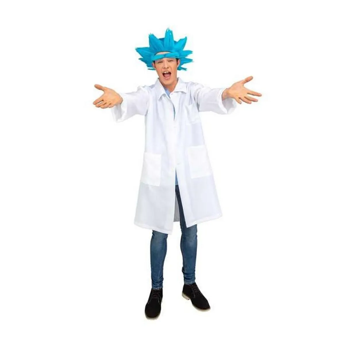 Kostume til voksne Mad Scientist Kostume til voksne S