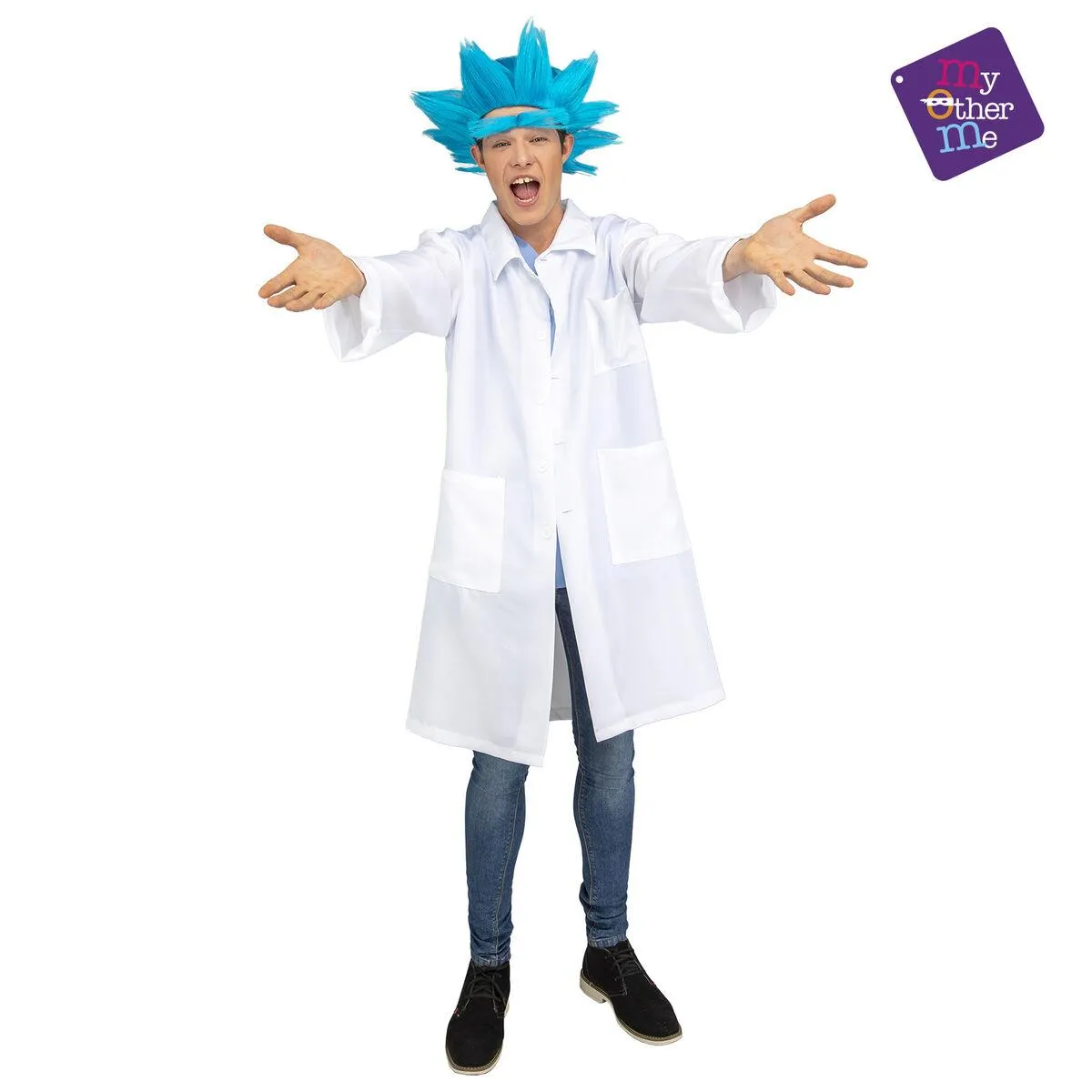 Kostume til voksne S Rick & Morty (3 Dele) S