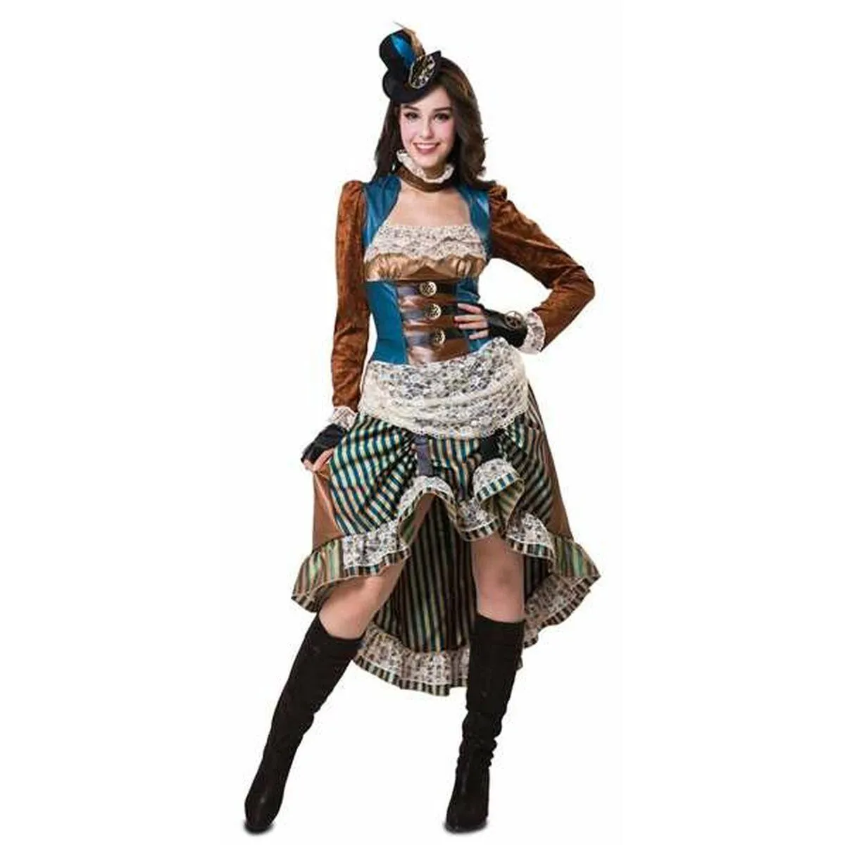 Kostume til voksne Steampunk M/L