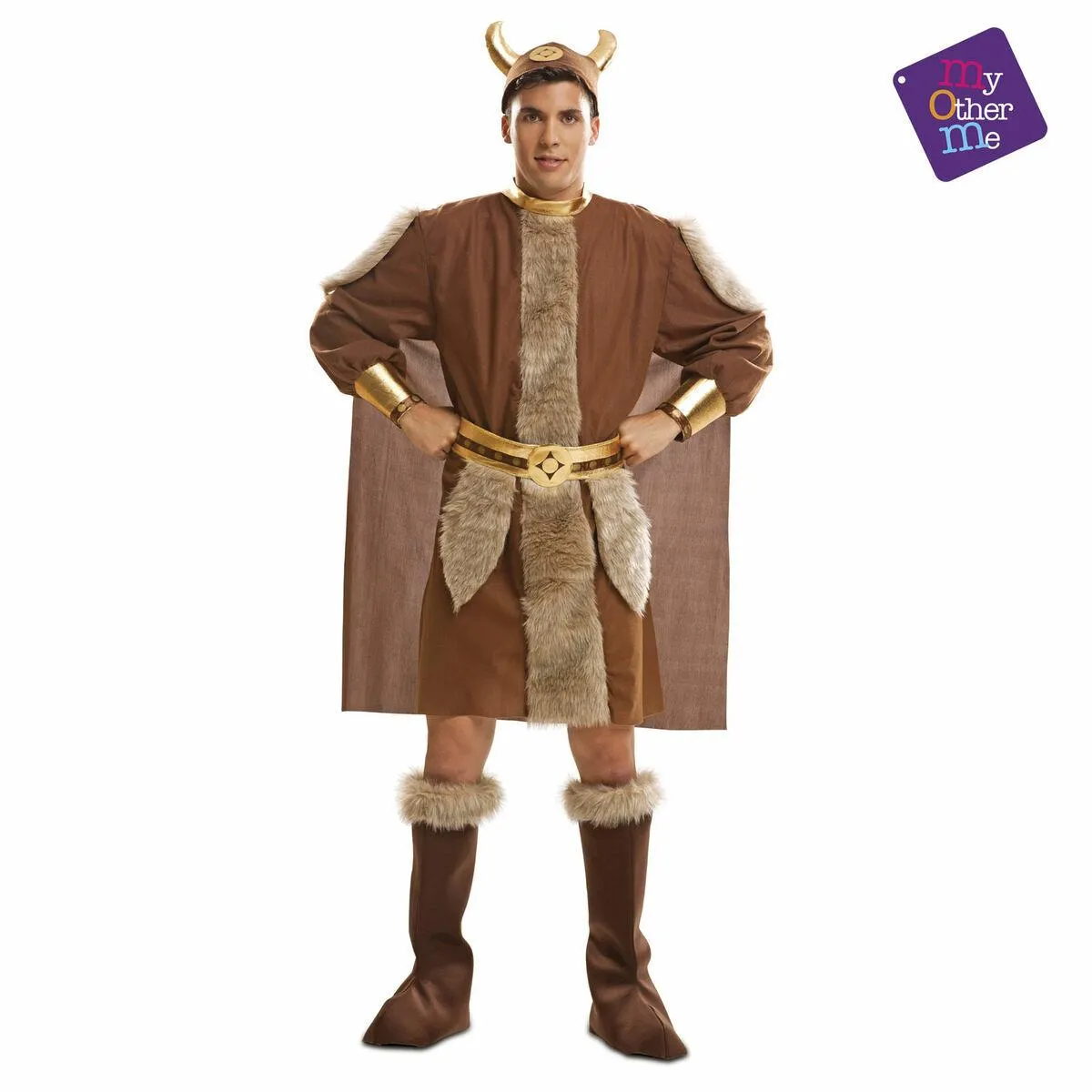 Kostume til voksne Viking mand (4 Dele) XXL