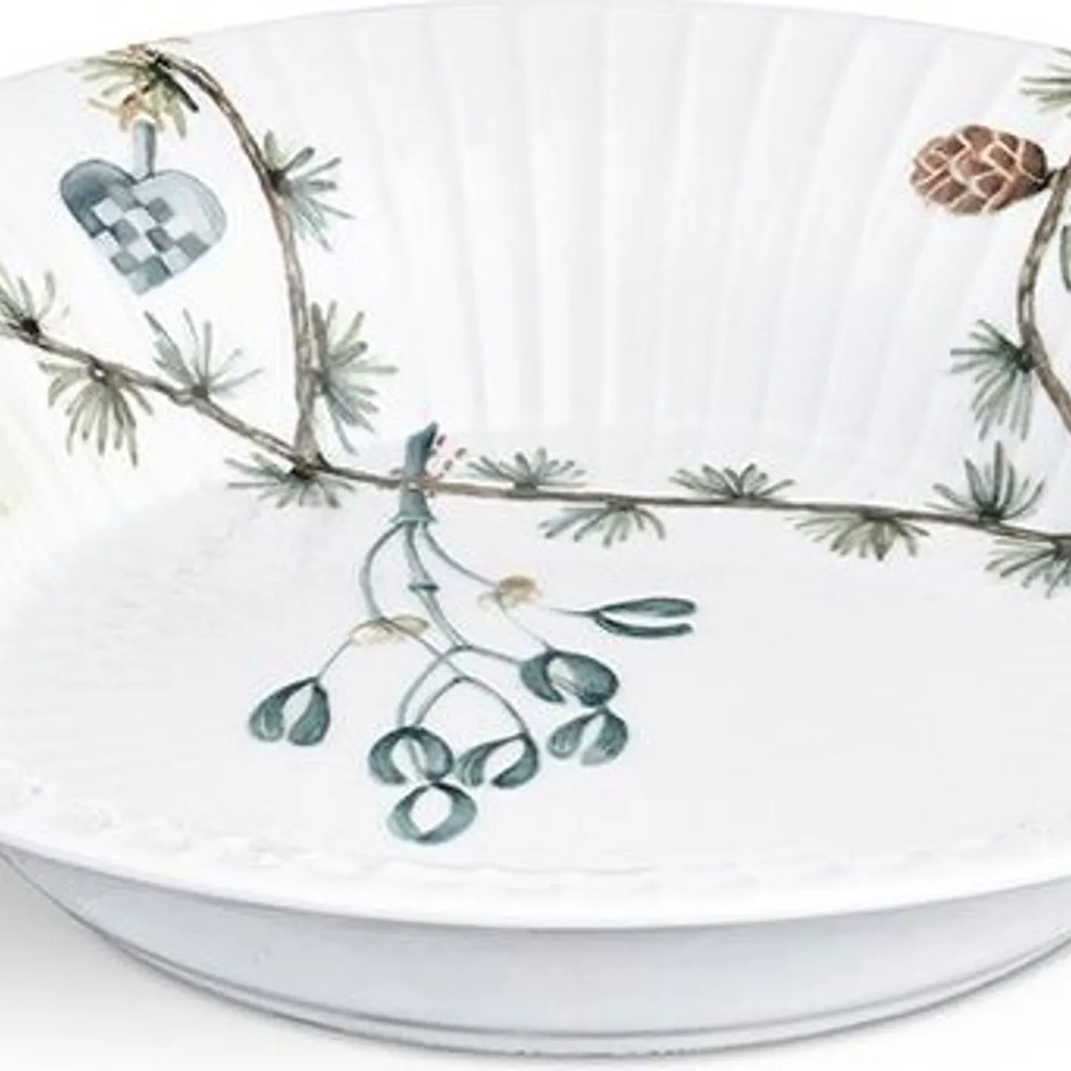 Kähler - Hammershøi Christmas Soup Dessert Plate ø21 Cm