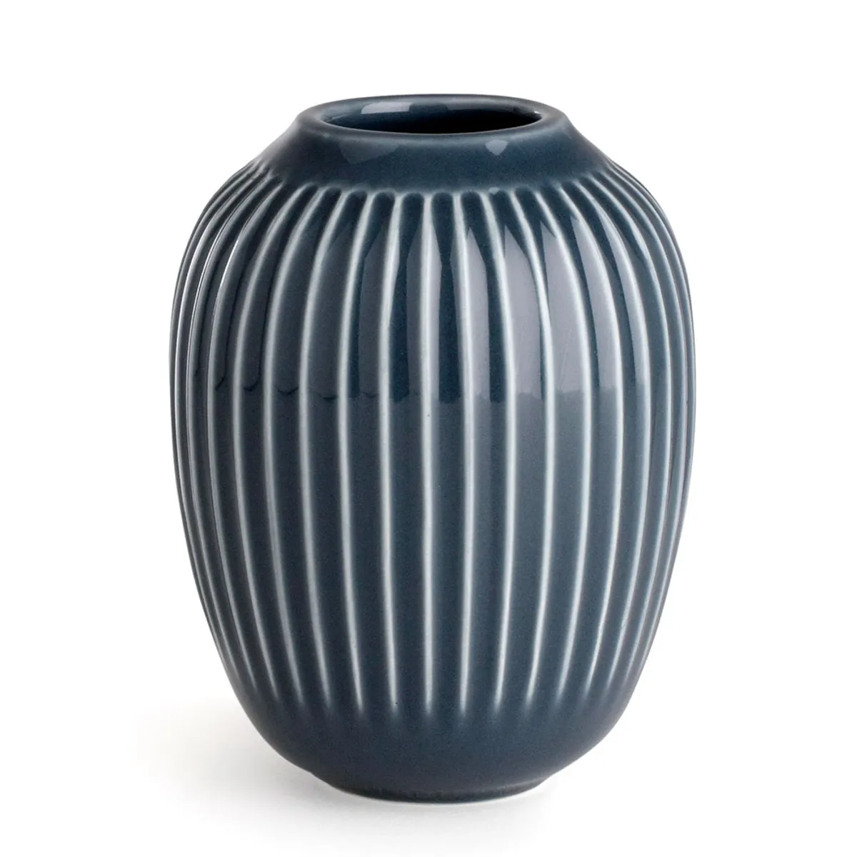 Kähler - Hammershøi vase, 10 cm, antracitgrå