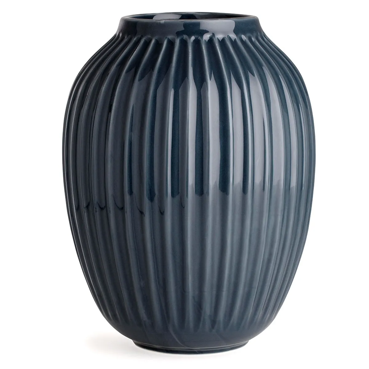 Kähler - Hammershøi vase, 25 cm, antracitgrå