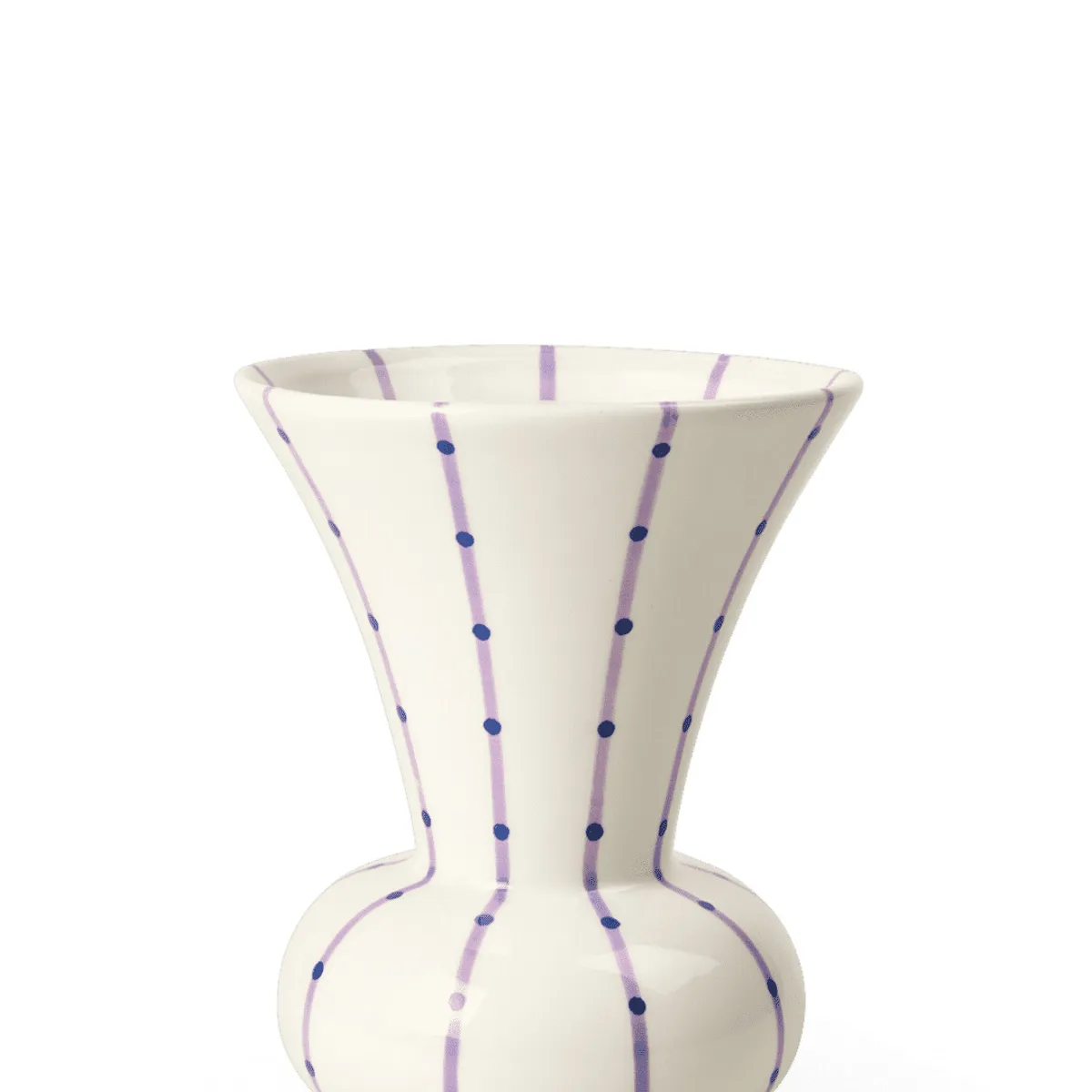 Kähler - Signature Vase H15 cm lilla