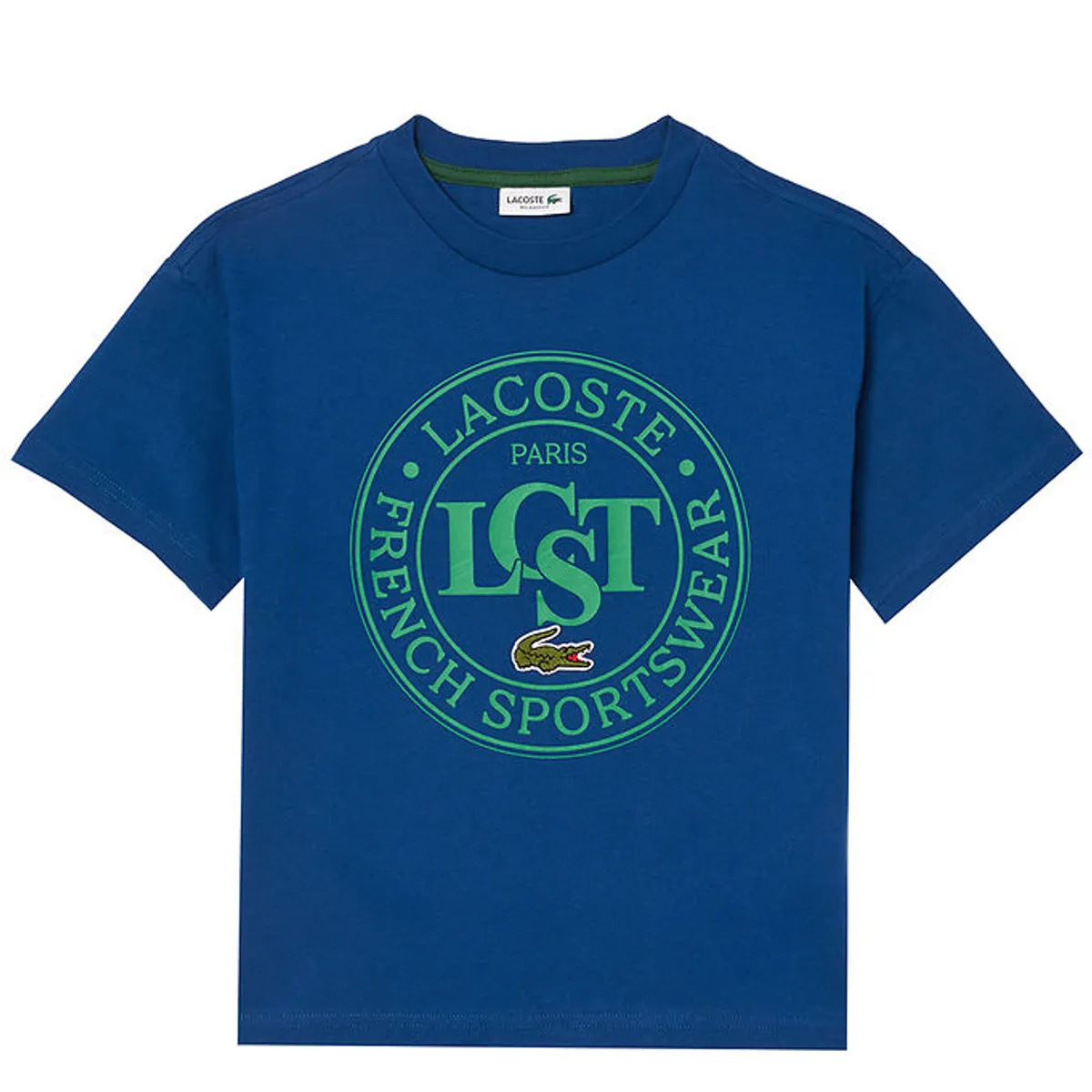 Lacoste T-Shirt - Globe m. Print