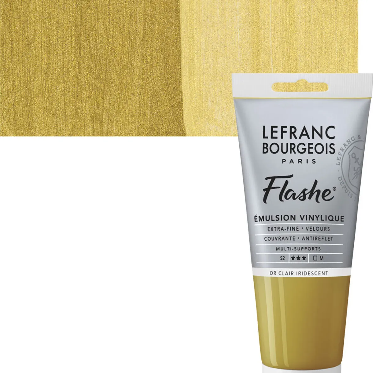 Lefranc & Bourgeois - Akrylmaling - Flashe - Light Gold Iridescent 80 Ml