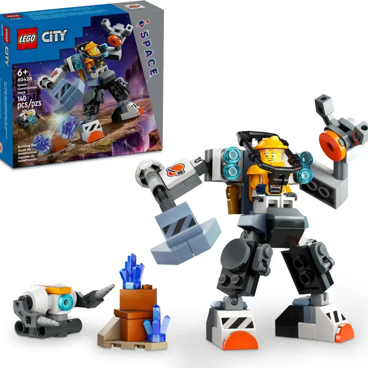 Lego City - Mech-robot Til Rumarbejde - 60428