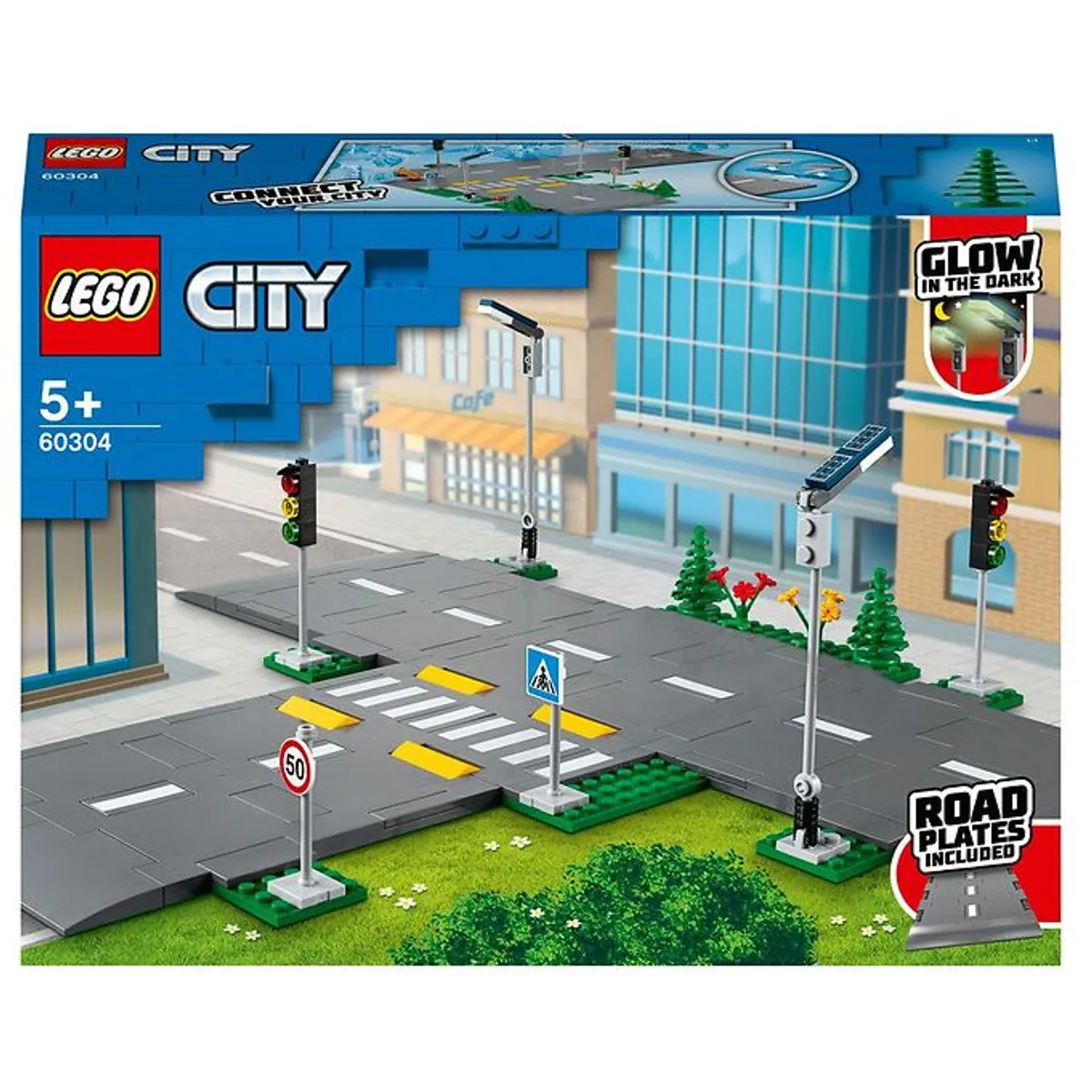 LEGO ® City - Vejplader 60304 - 112 Dele