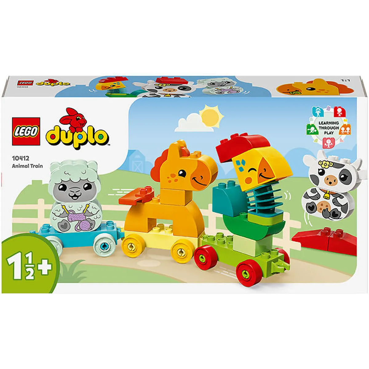 LEGO ® DUPLO - Dyretog 10412 - 19 Dele