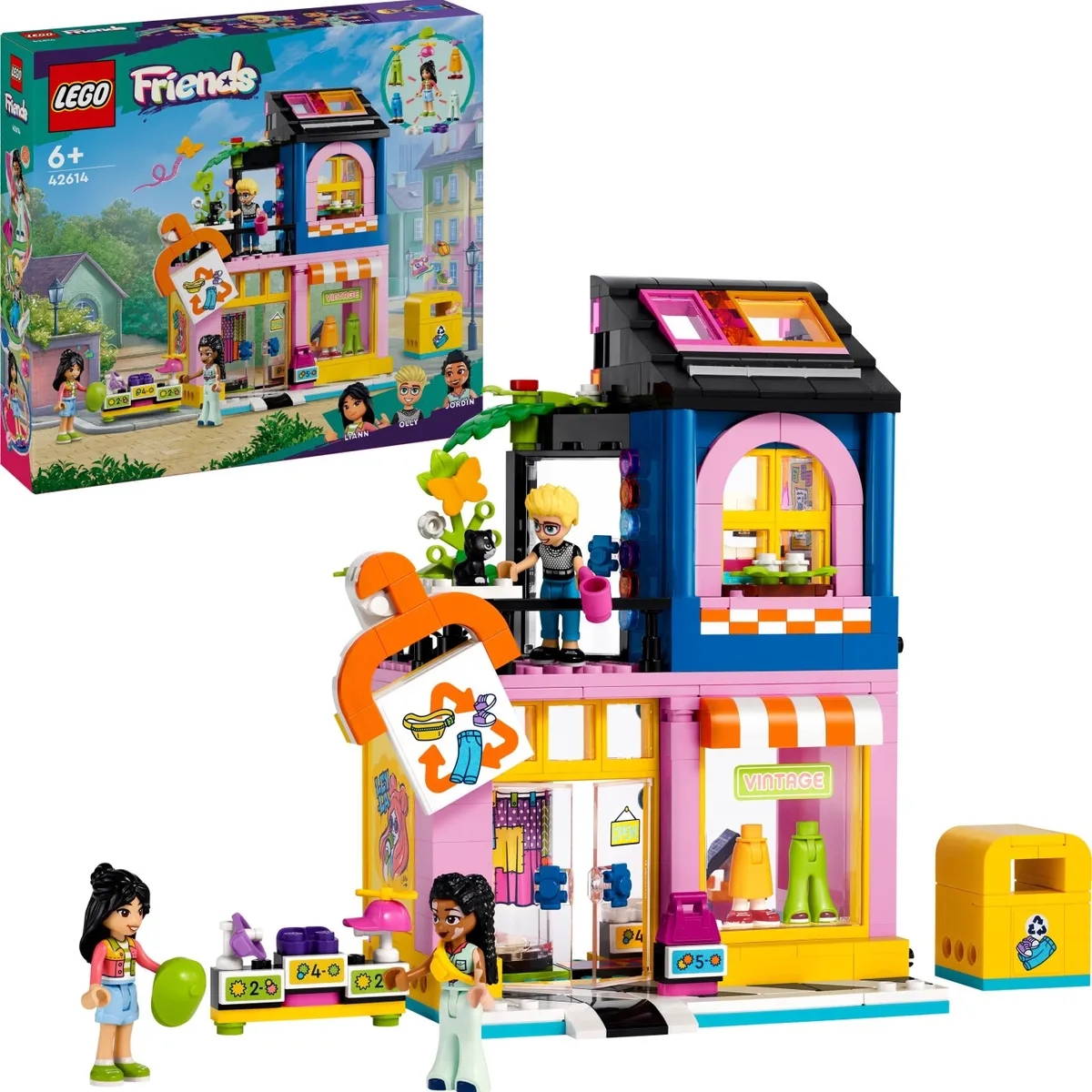 Lego Friends - Vintage Modebutik - 42614