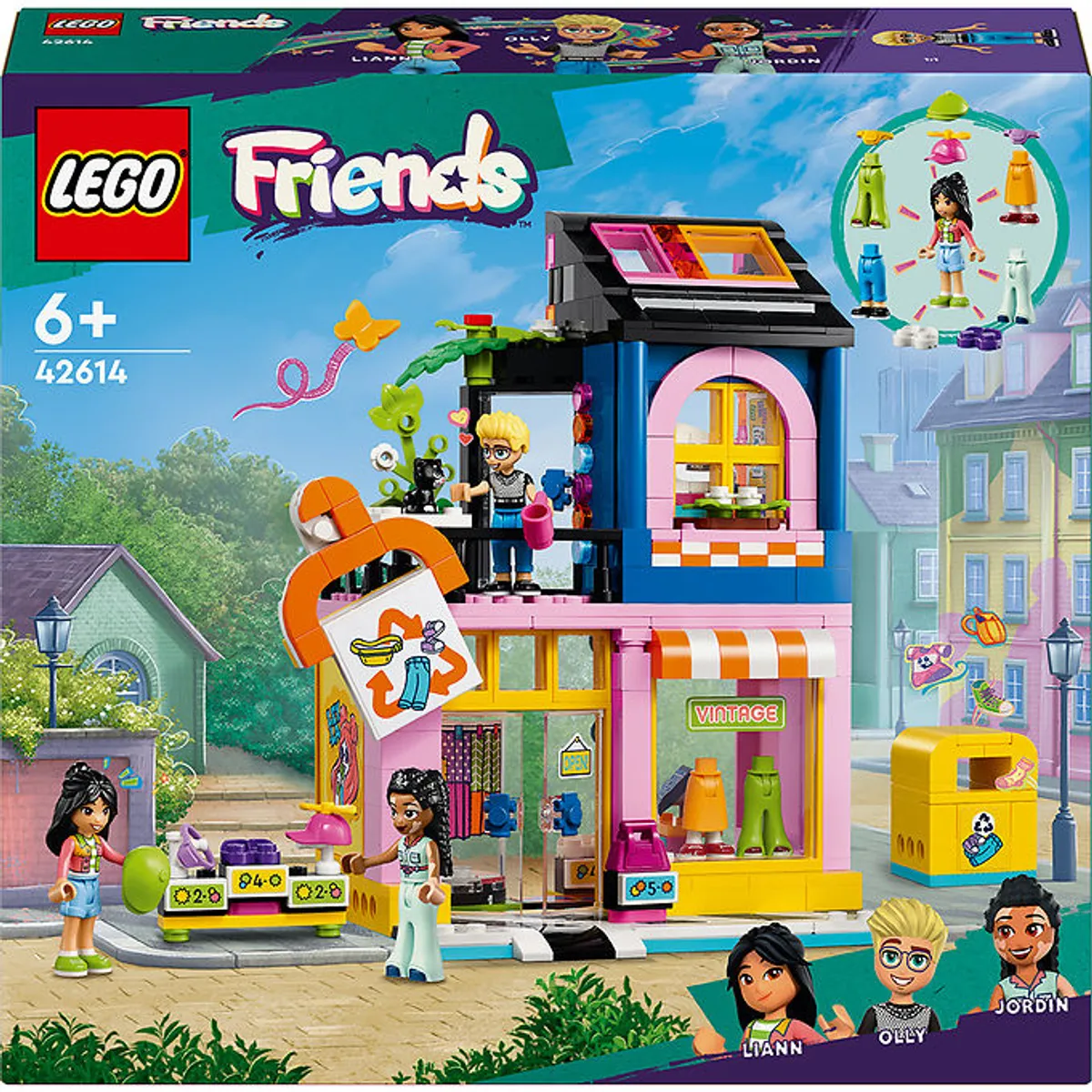 LEGO ® Friends - Vintage Modebutik 42614 - 409 Dele