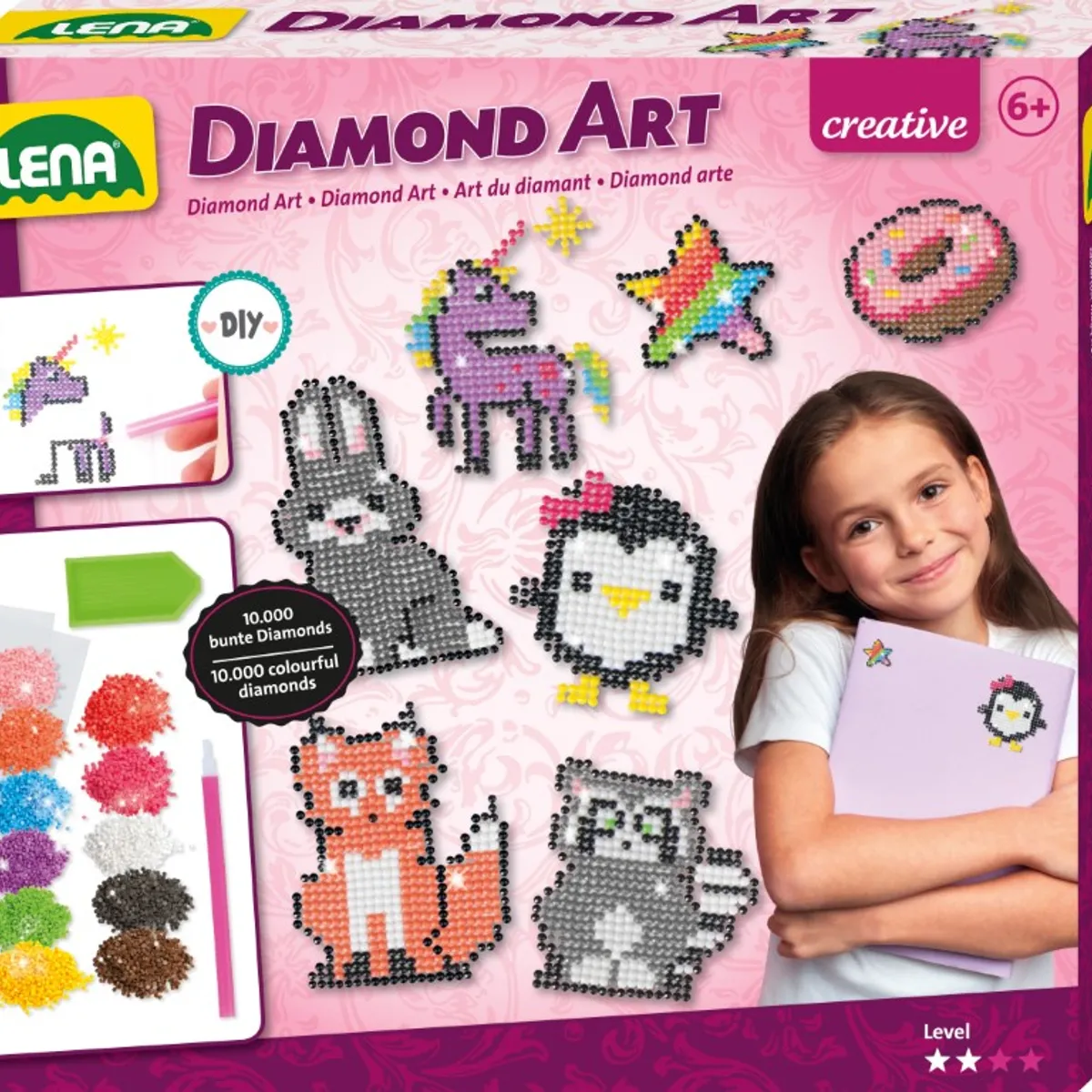 Lena Diamond Art komplet sæt