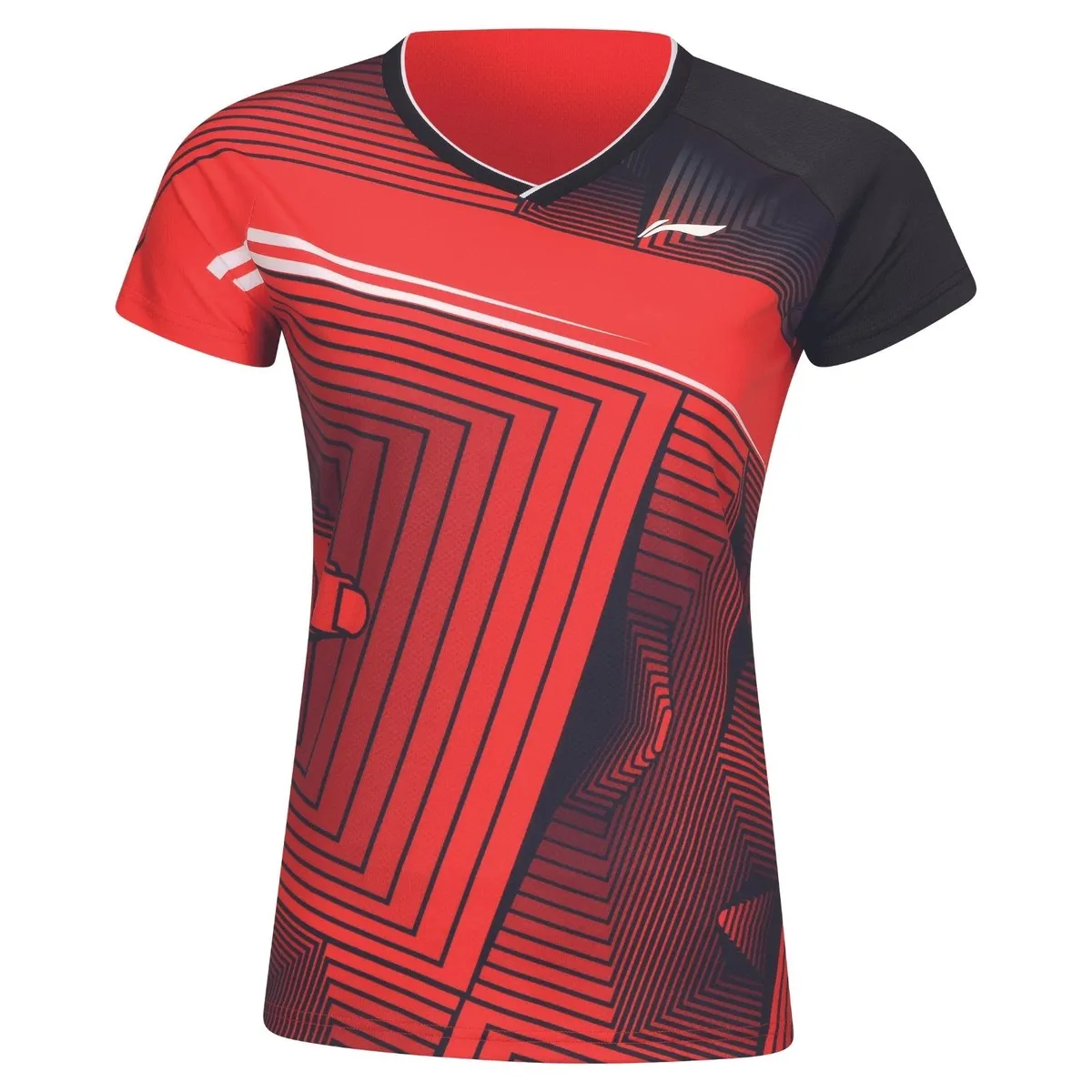 Li-Ning AAYR378-2 Women T-shirt Red