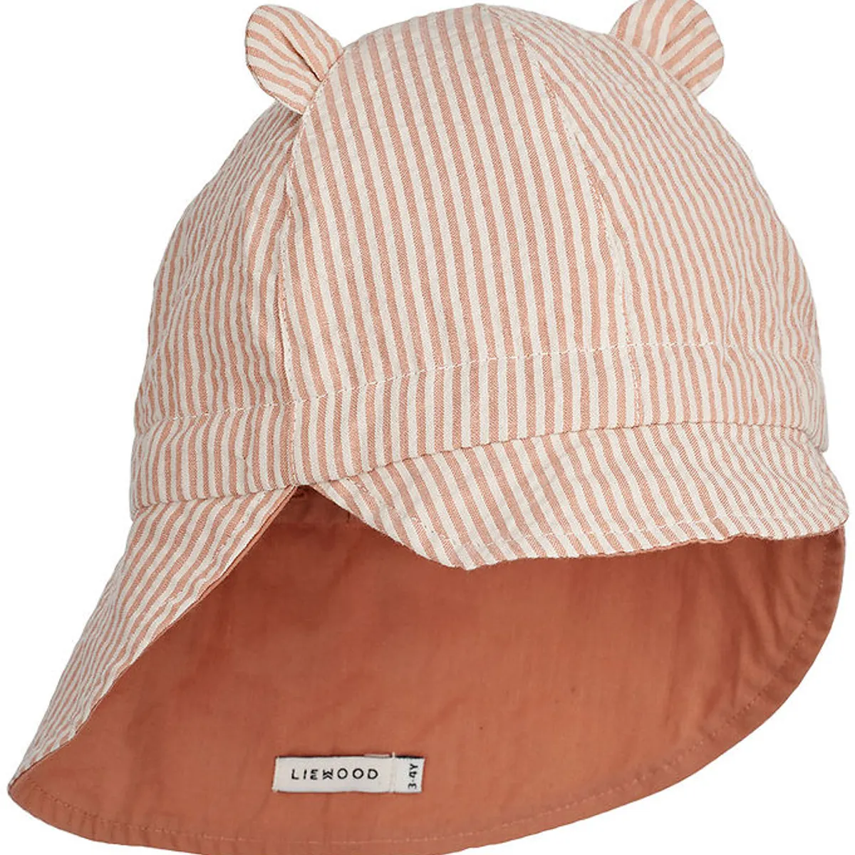 Liewood Solhat - Gorm - Stripe Tuscany Rose/Sandy