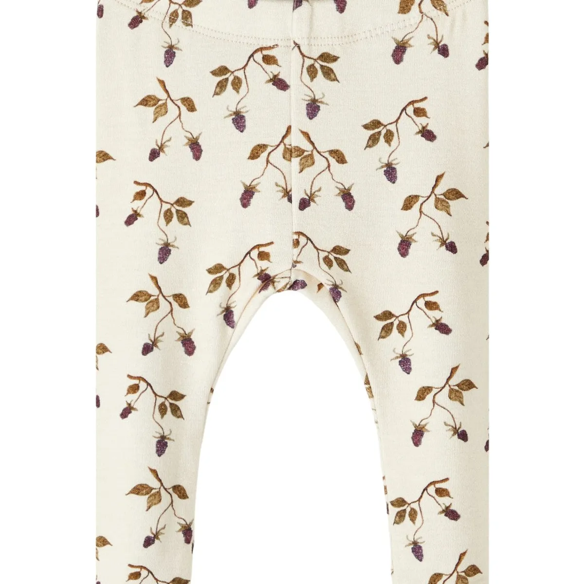 Lil Atelier Gaya Slim Leggings - Turtledove Berry - 56 cm