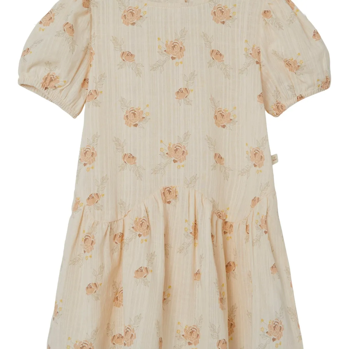 Lil Atelier Hessana Loose Dress - Turtledove - 92 cm