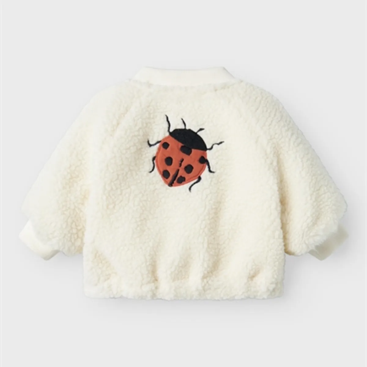 LIL ATELIER Lajo Bomber Jakke Ladybug Coconut Milk