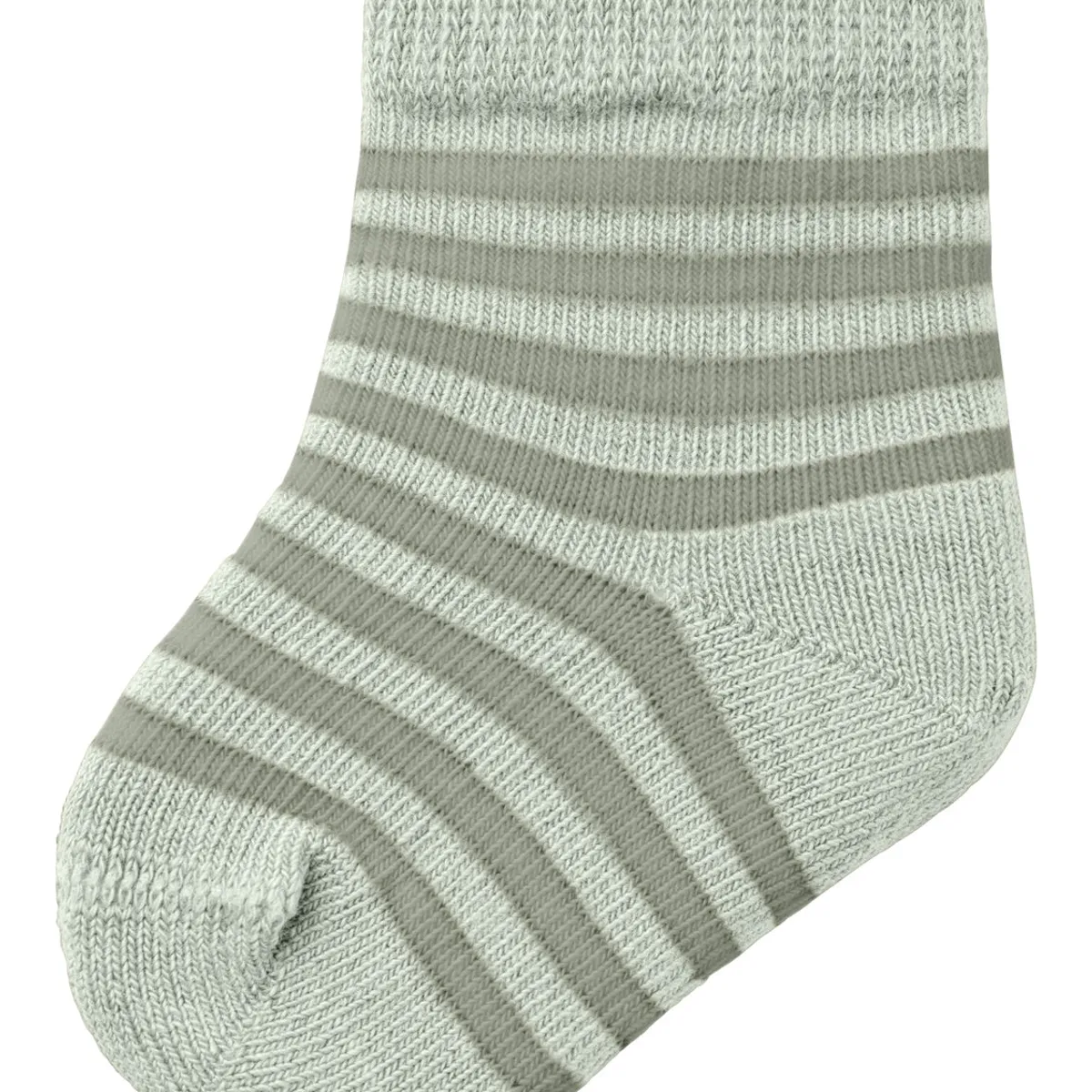 Lil Atelier Love Stripe Strømper - Green Tint - 50/56