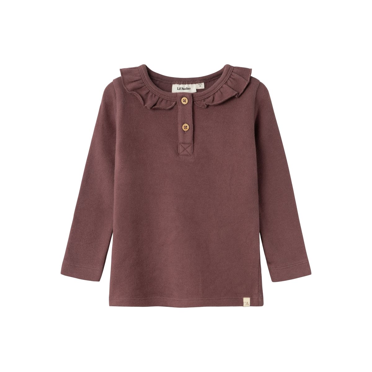 Lil Atelier Thoro Hou Slim Top - Rose Brown - 92 cm