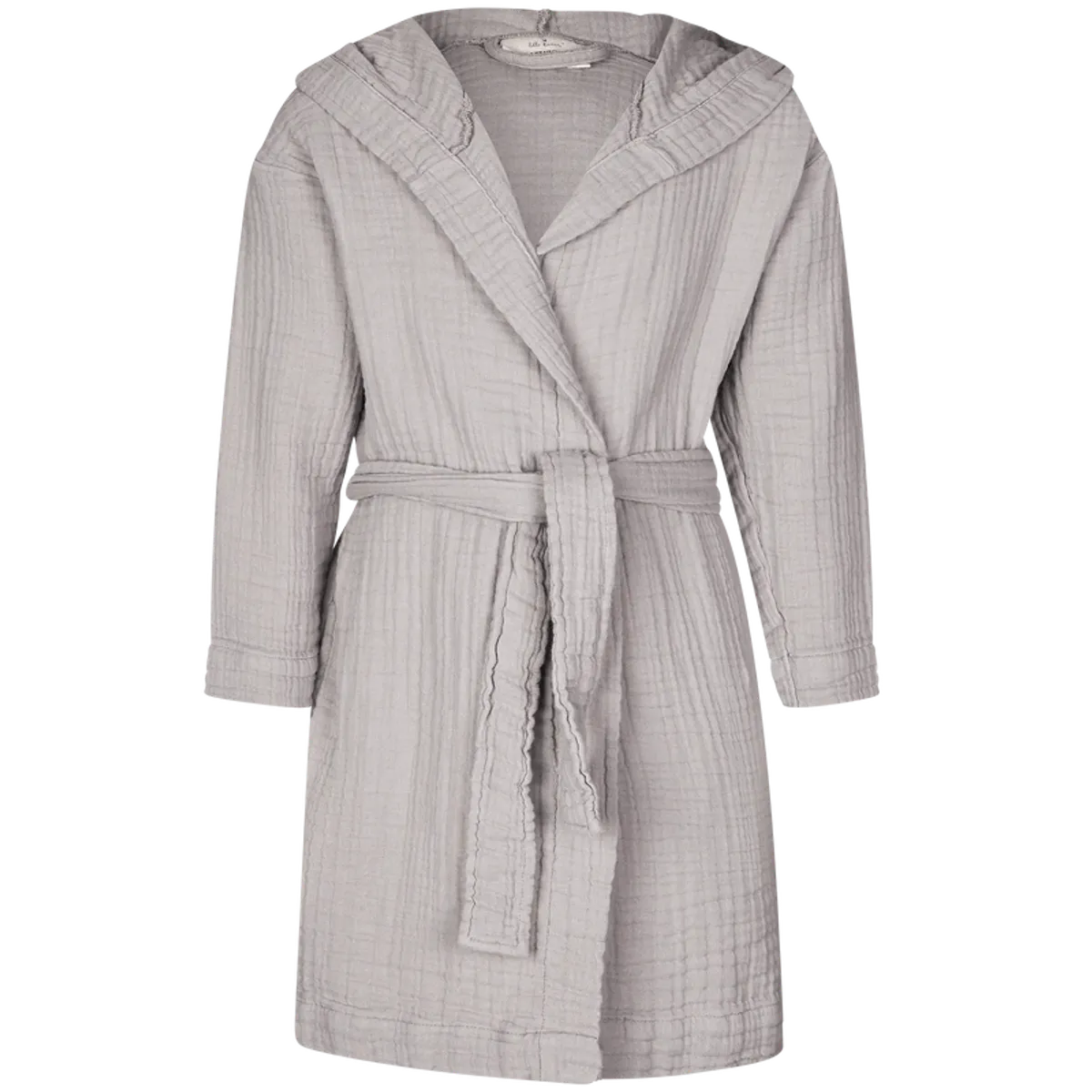 Lille Kanin Bathrobe Muslin 5-6 Years - Brown Smoke