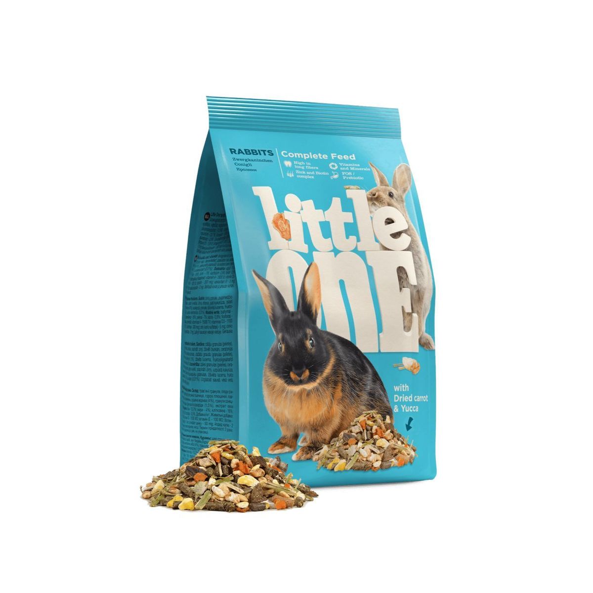 Little One Muesli Kanin, 900g Gnaverfoder