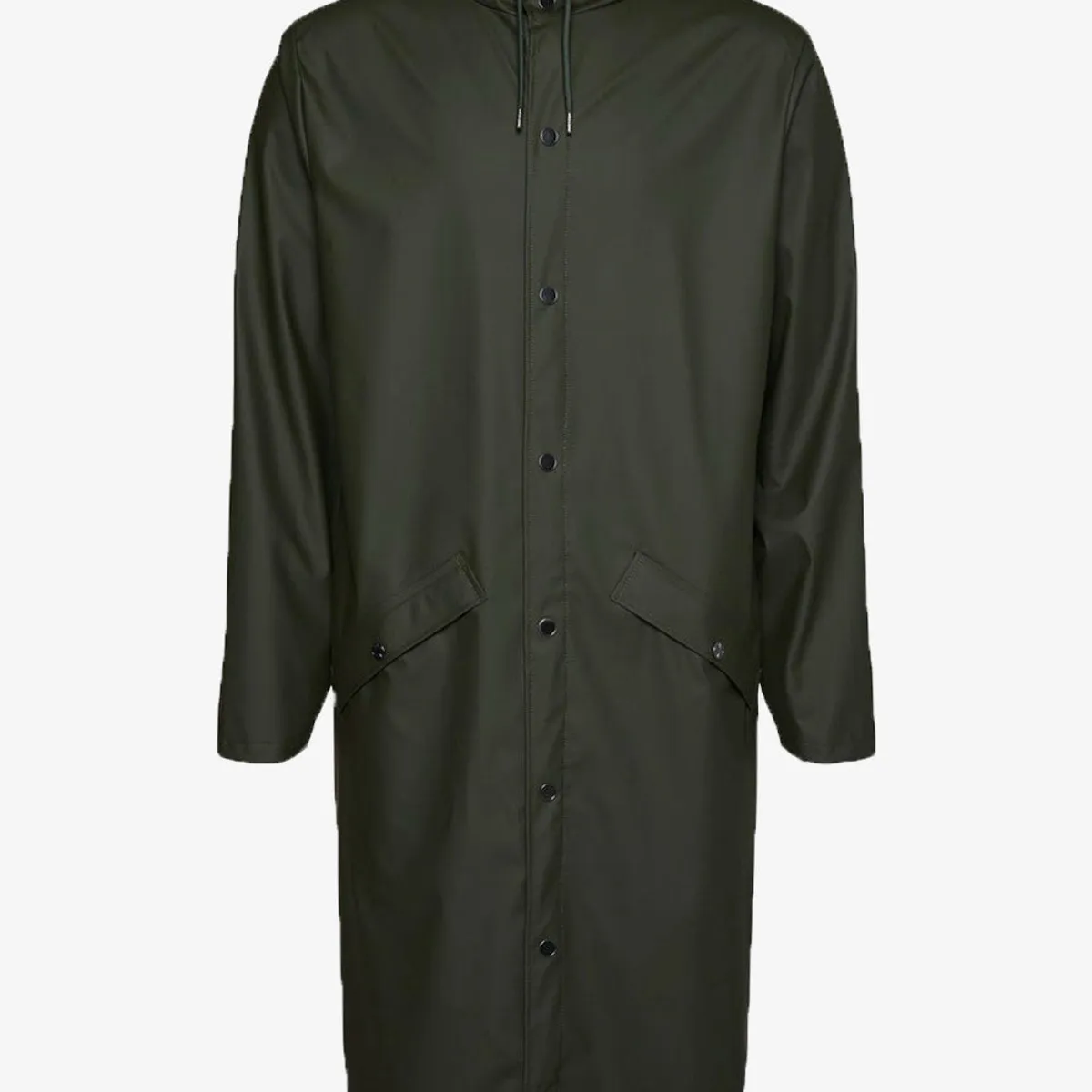 Longer Jacket W3 - Green - Rains - Grøn XS