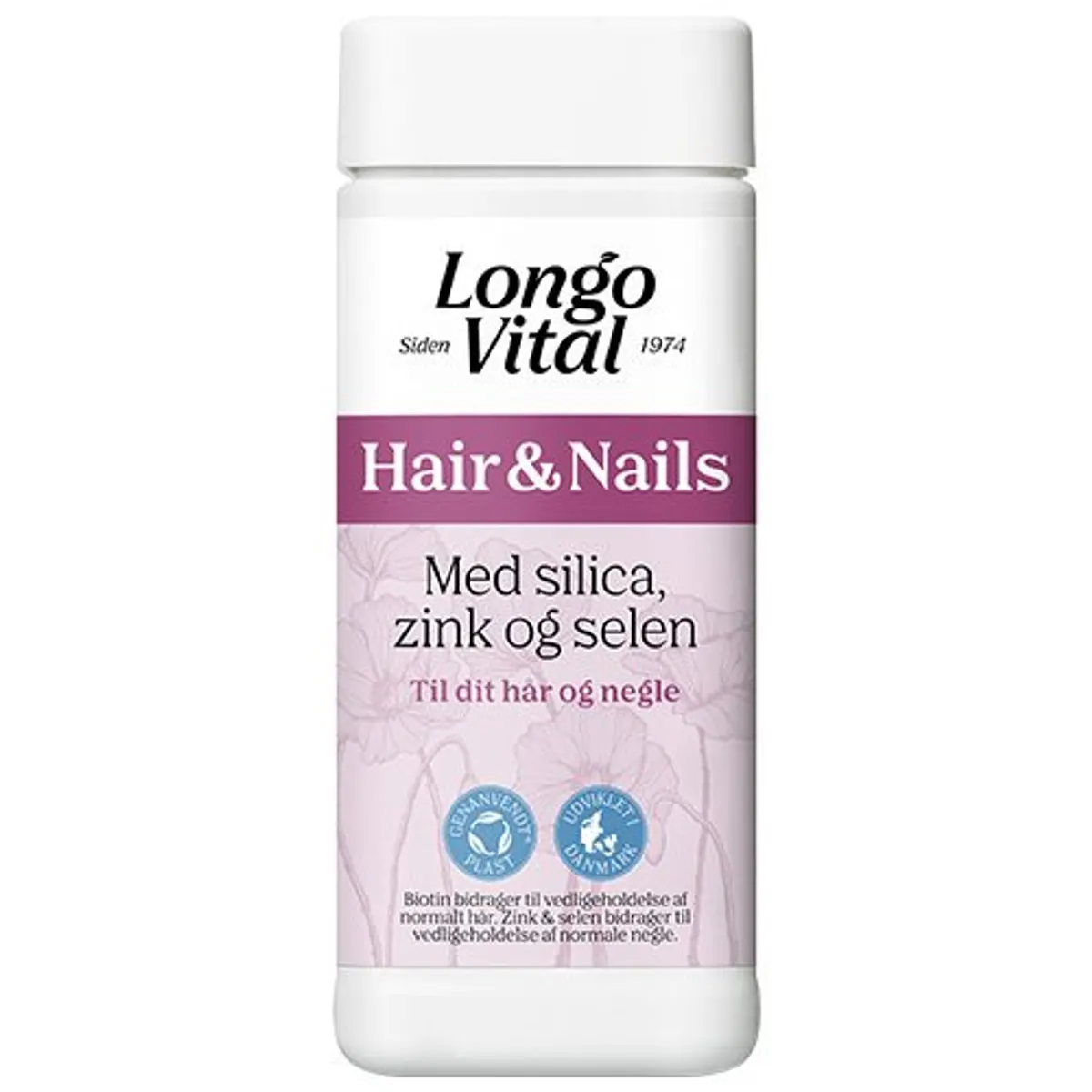 Longo Vital Hair & Nails 180 tabletter