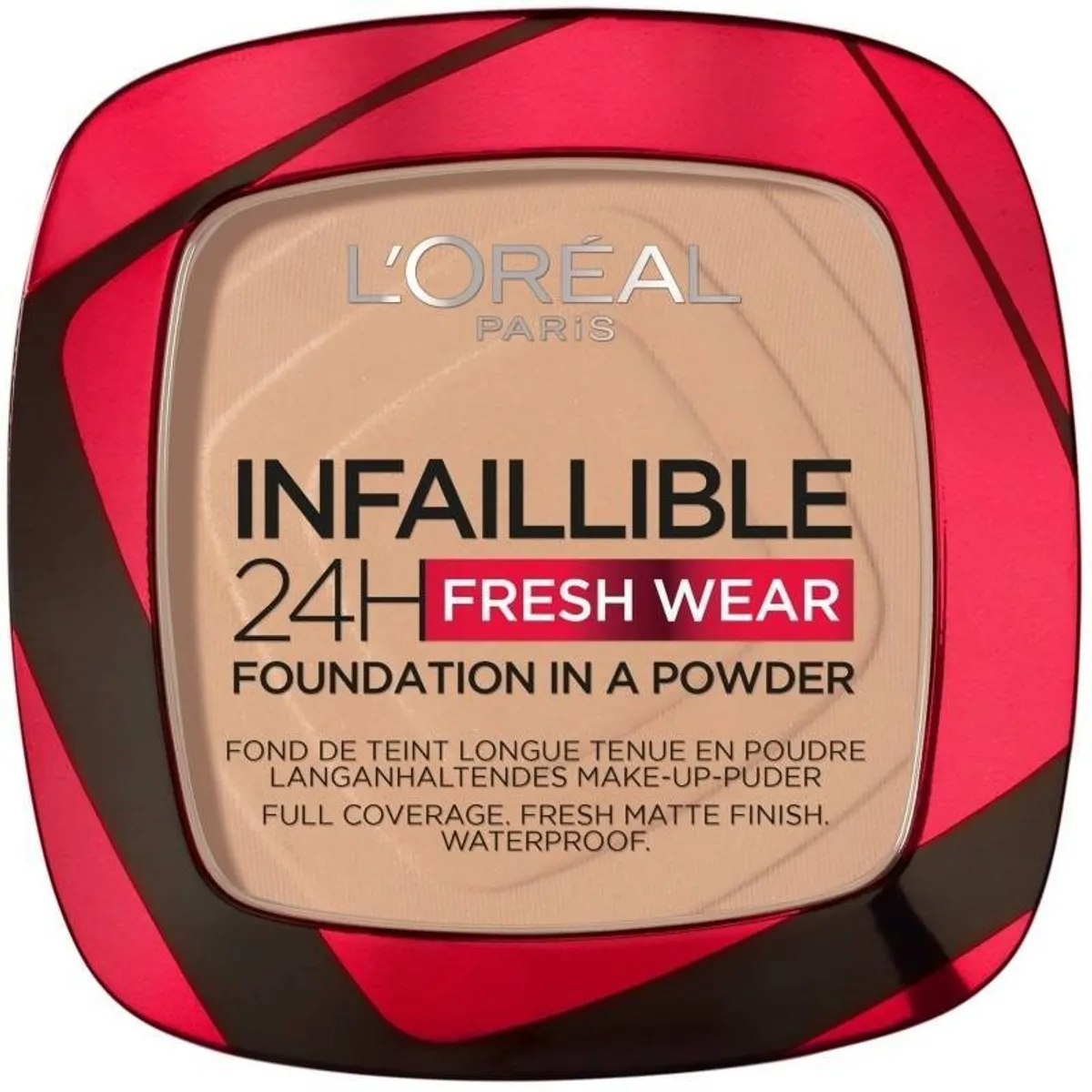 L'Oreal Paris Cosmetics Infaillible 24h Fresh Wear Powder Foundation 9 gr. - 120 Vanilla