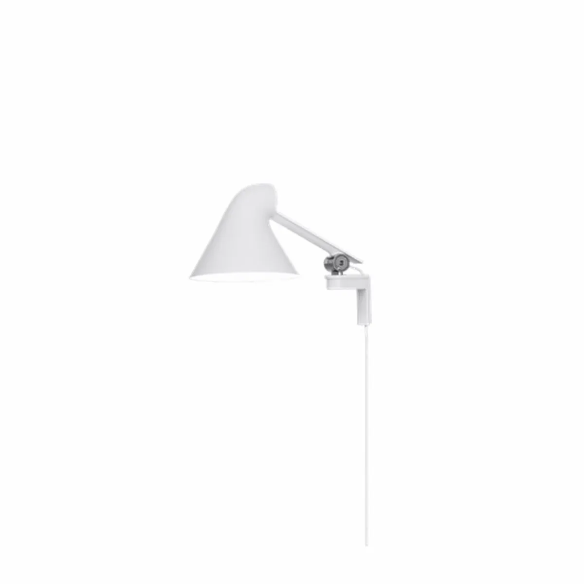 Louis Poulsen NJP Væglampe 10W LED 2700K Kort Arm White