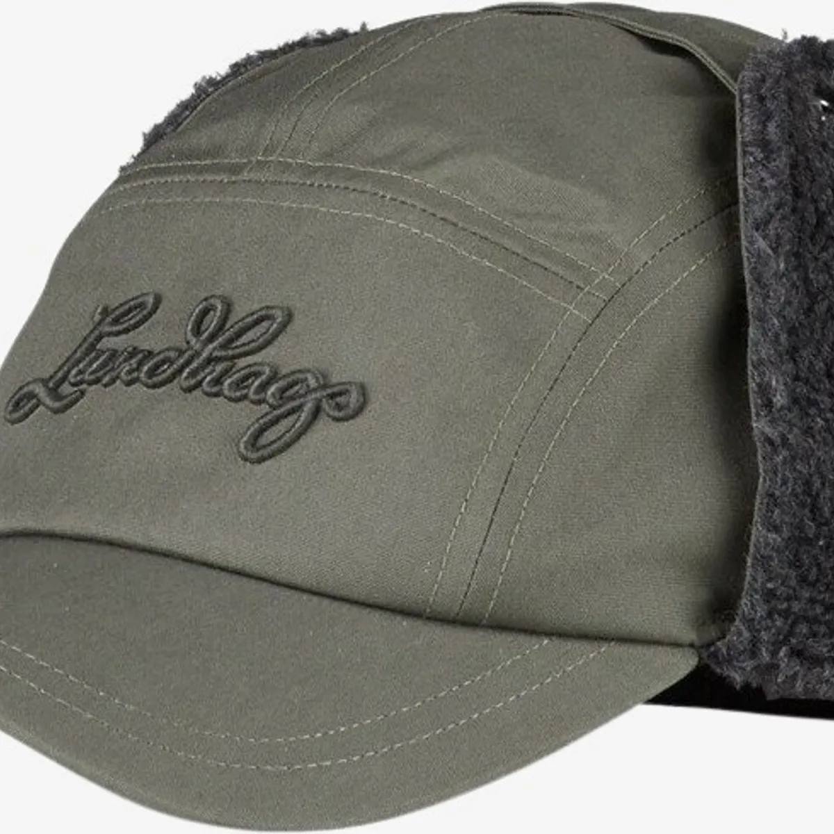 Lundhags - Habe Pile Trapper hat (Grøn) - S/M