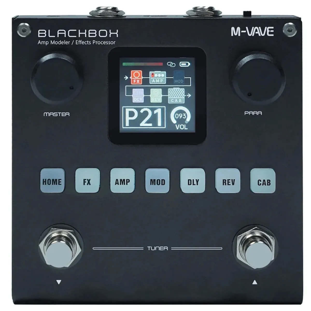 M-Vave Blackbox guitar-multieffekt-pedal