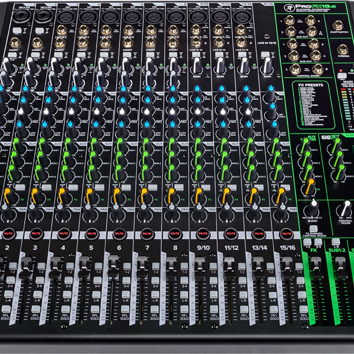 Mackie ProFX16v3 - 16 kanals mixer med FX and USB