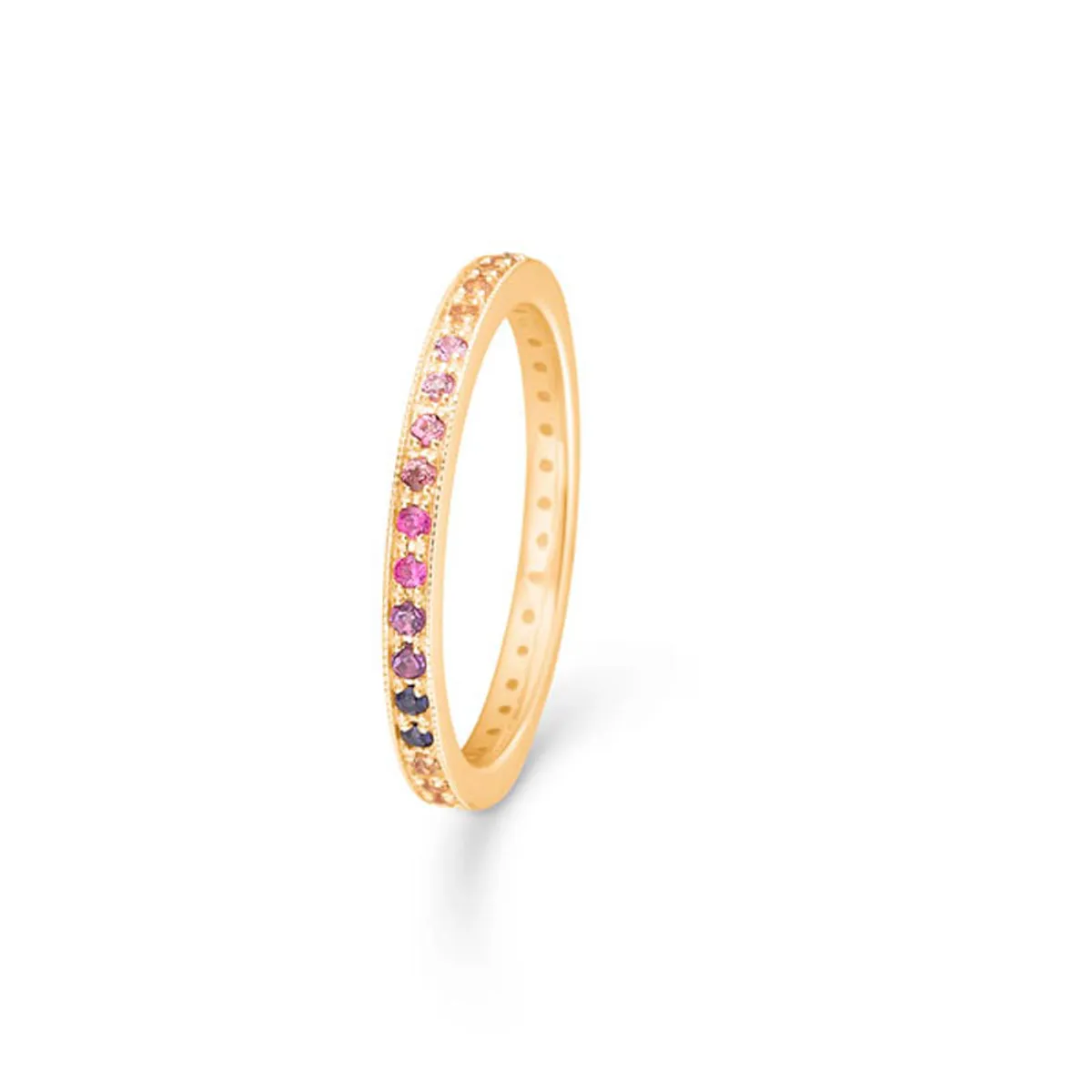 Mads Z Poetry Rainbow Ring i 14 Kt guld