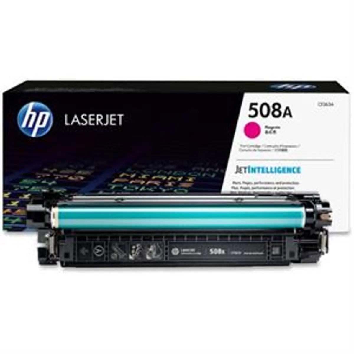 Magenta lasertoner - HP nr.508A - 5.000 sider