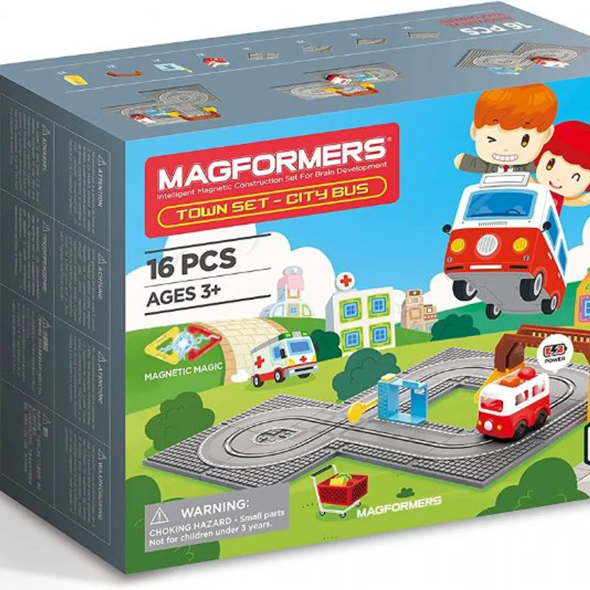 Magformers City Bus Sæt