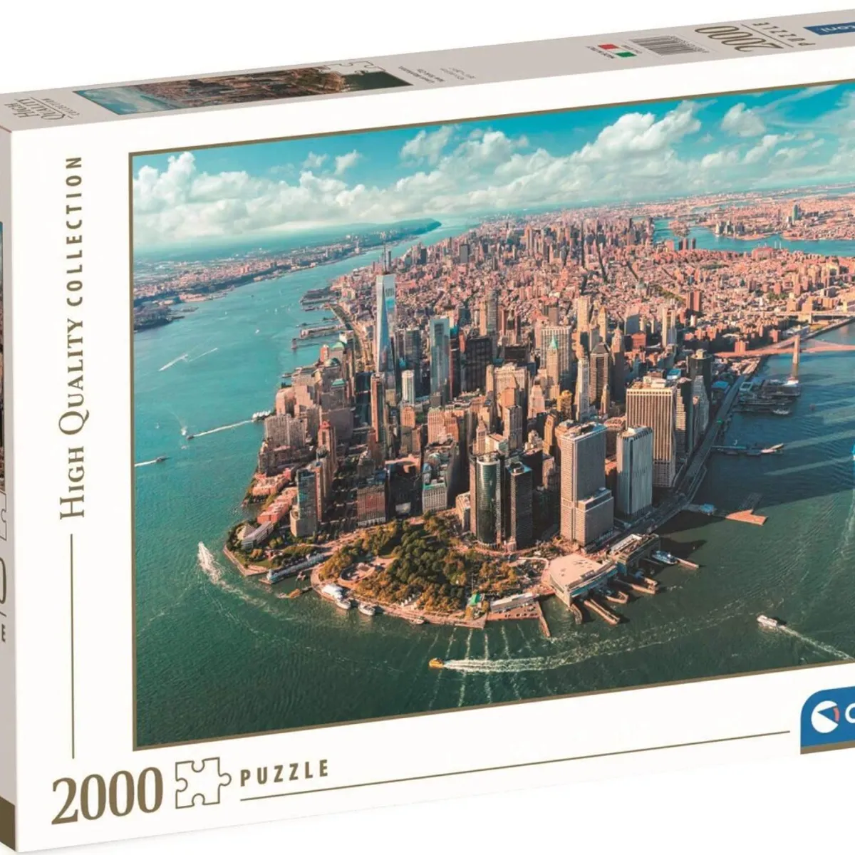 Manhattan Puslespil - New York - High Quality - 2000 Brikker - Clementoni