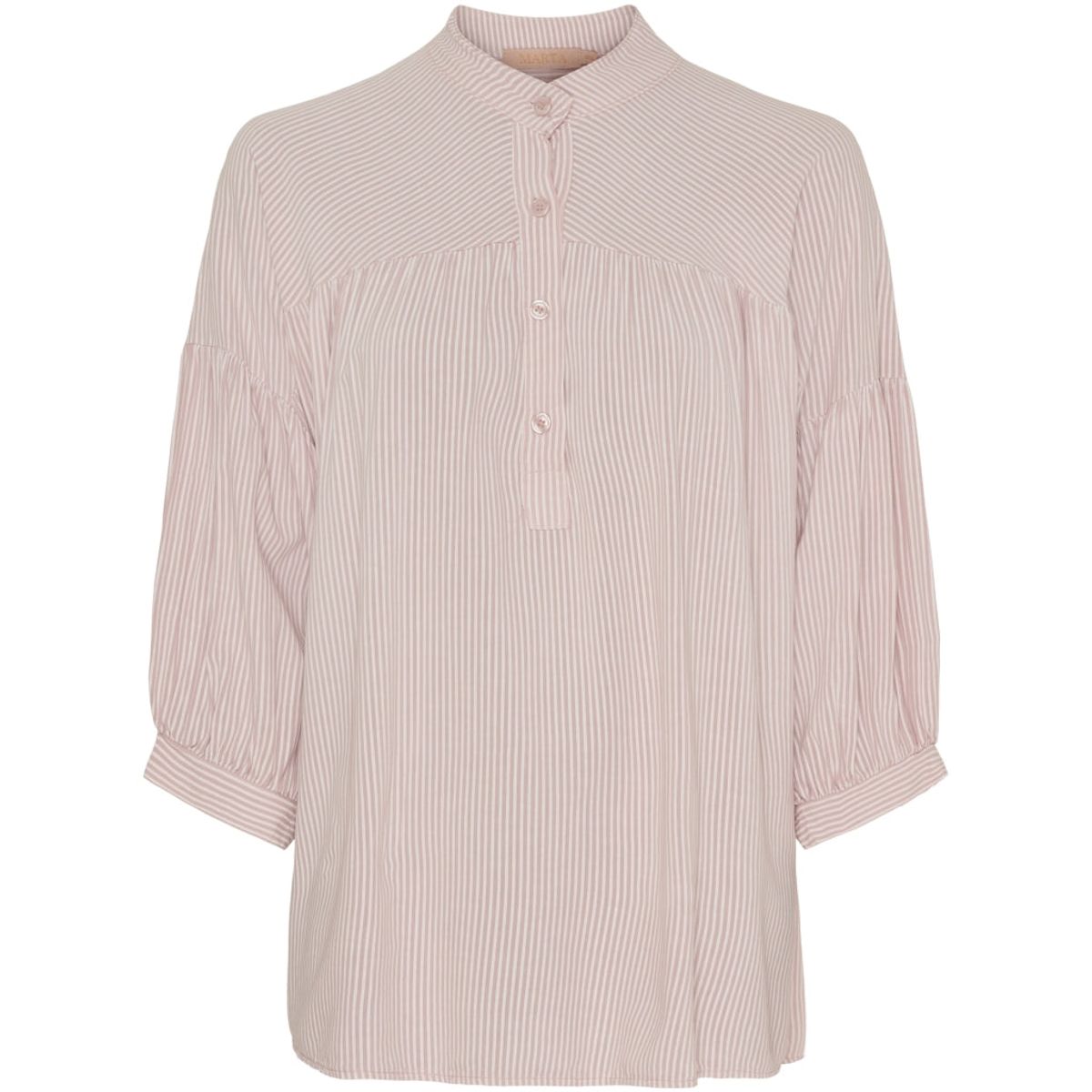 Marta Du Chateau dame bluse MdcIlina - Cipria Rose Stripe