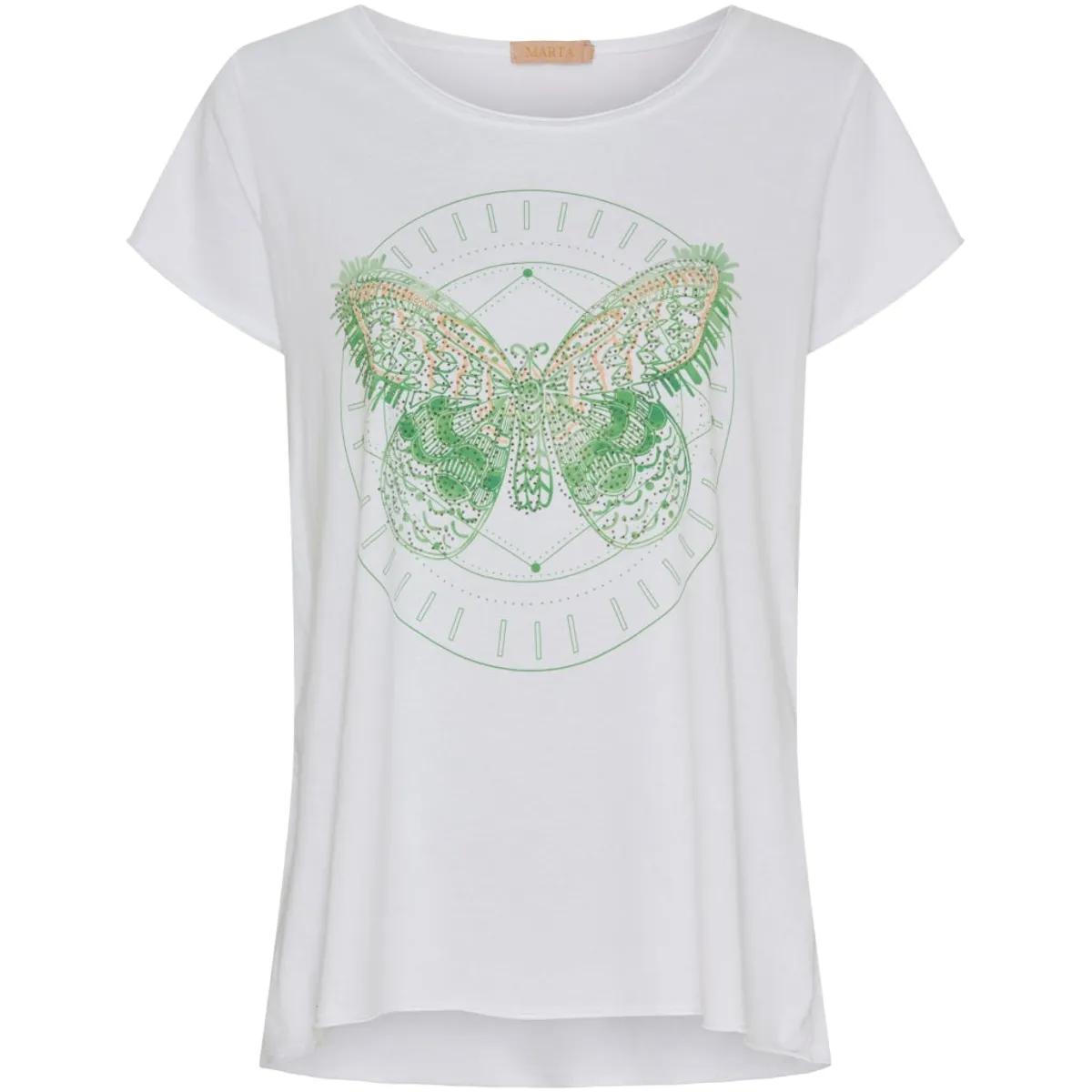 Marta Du Chateau dame t-shirt MdcMarie 1535 - GreenButterfly