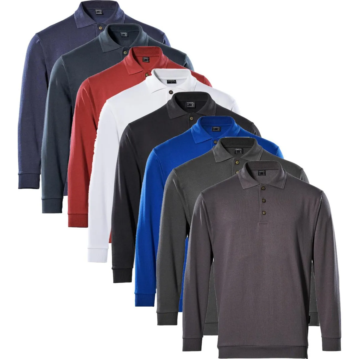 Mascot 00785-280 Crossover Trinidad Polosweatshirt sort L