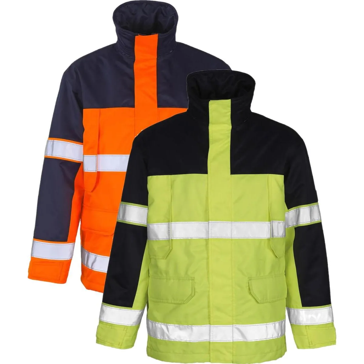 Mascot 00930-880 Safe image Savona Parka hi-vis orange/marine L