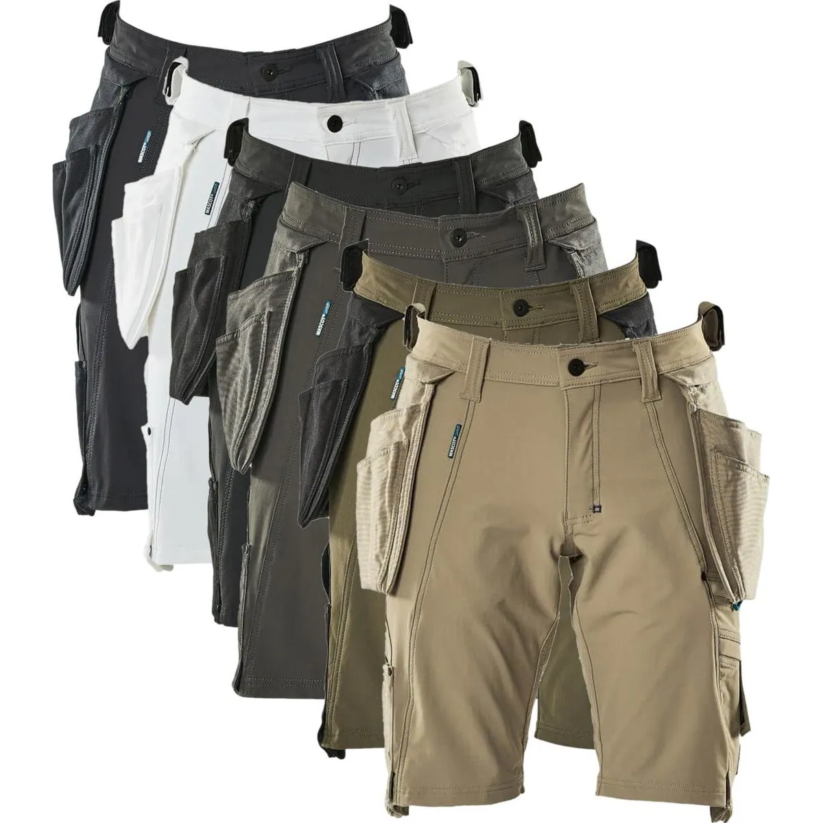 Mascot 17149-311 Advanced Shorts med hængelommer sort C52