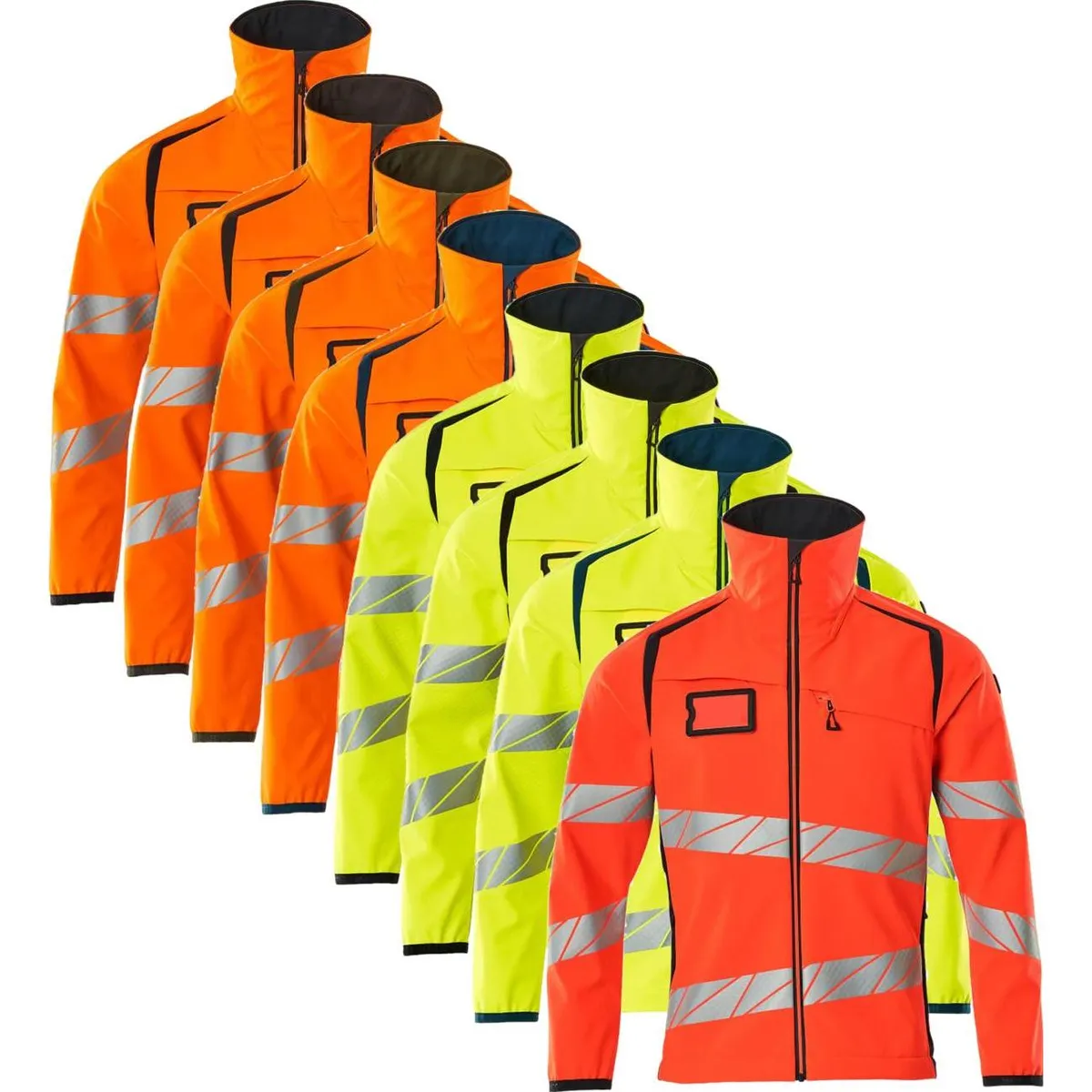 Mascot 19002-143 Accelerate safe Softshell jakke hi-vis gul/sort XL