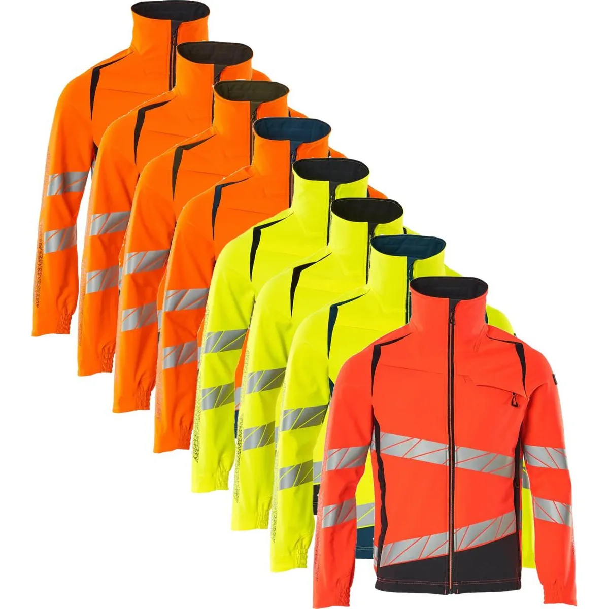 Mascot 19009-511 Accelerate safe Jakke hi-vis rød/mørk antracit XL