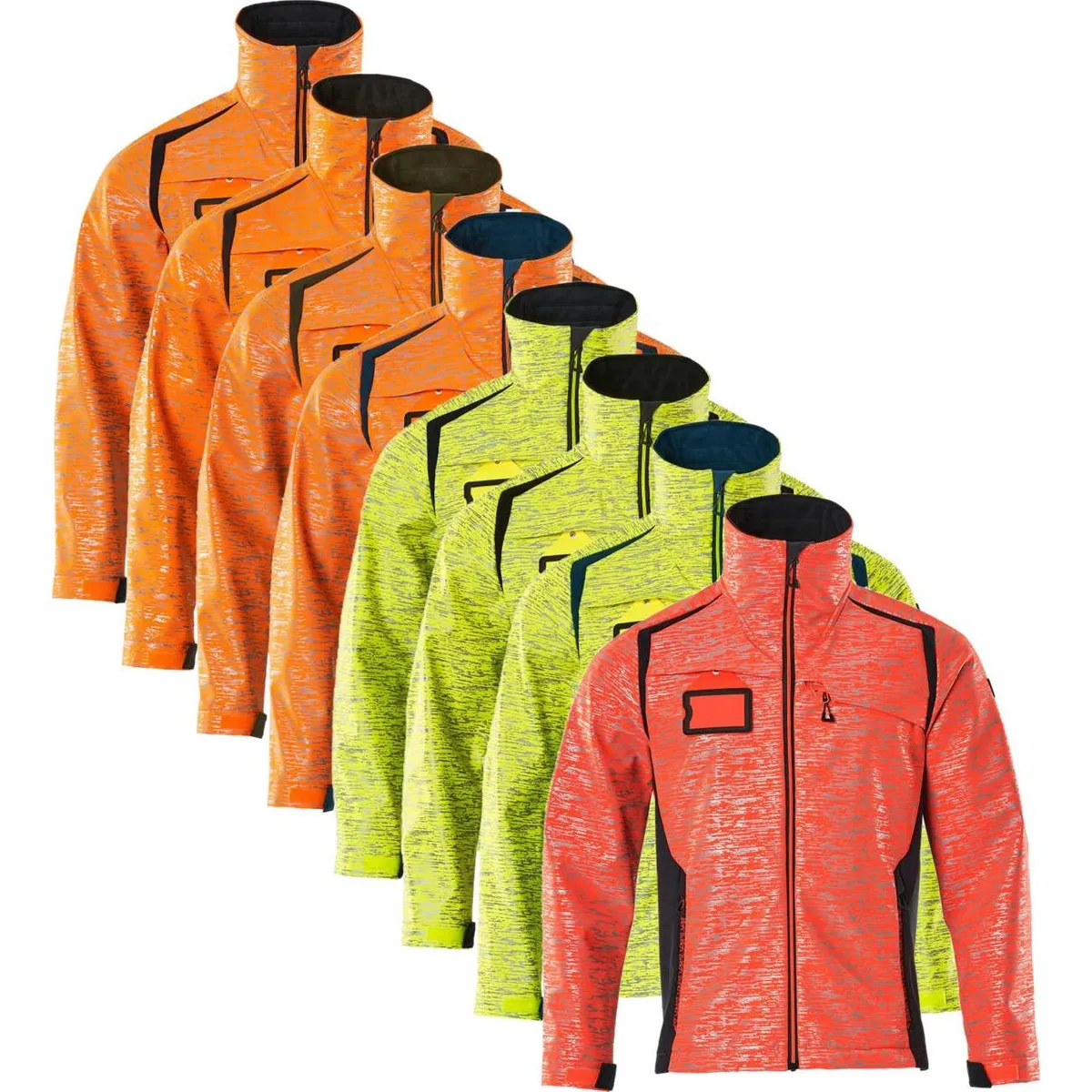 Mascot 19202-291 Accelerate safe Softshell jakke hi-vis gul/sort L