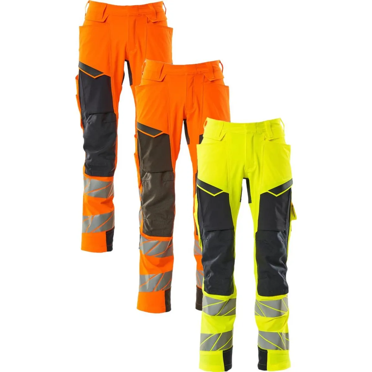 Mascot 19279-510 Accelerate safe Bukser med knælommer hi-vis orange/mørk antracit 82C47